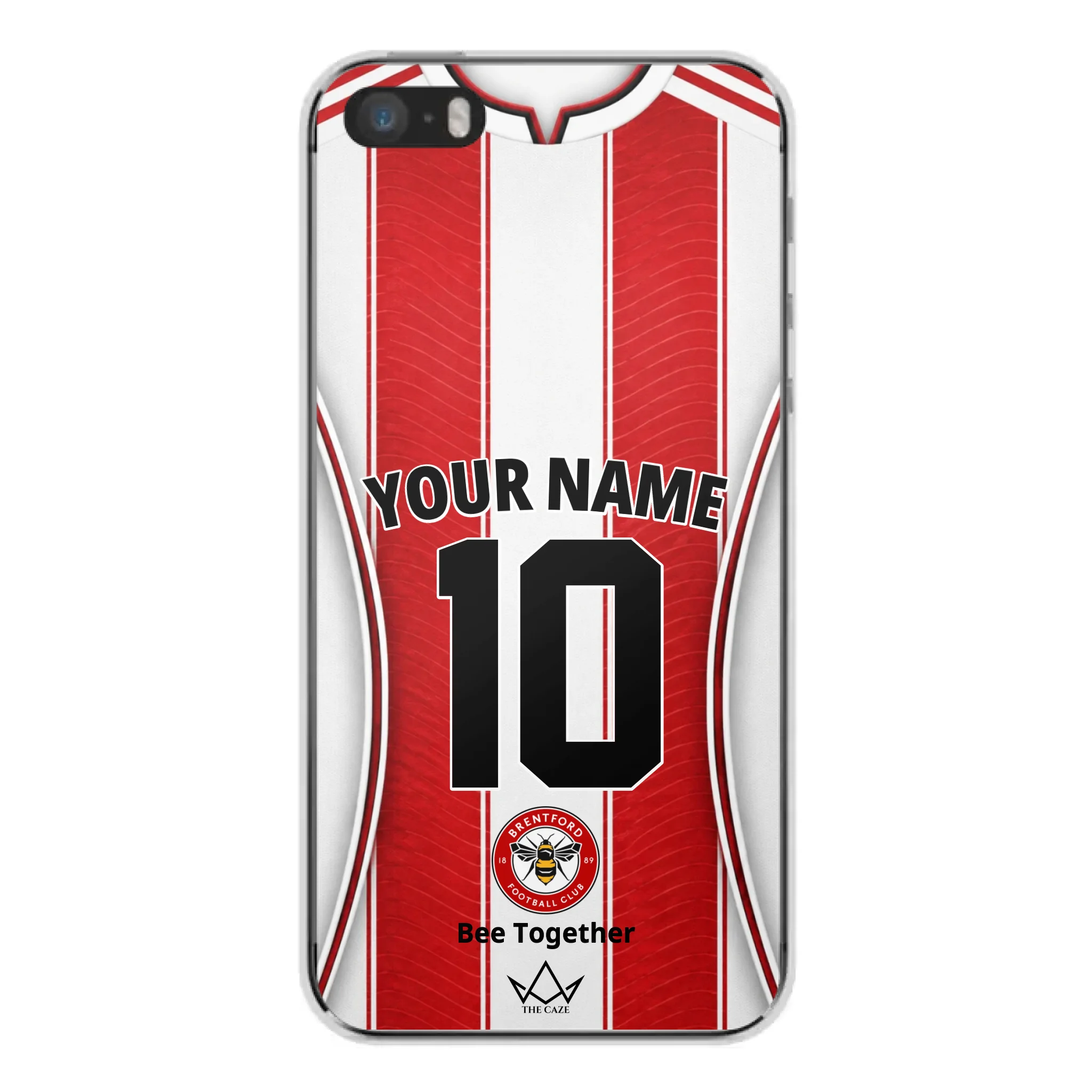 Coque iPhone Personnalisée Football Brentford FC