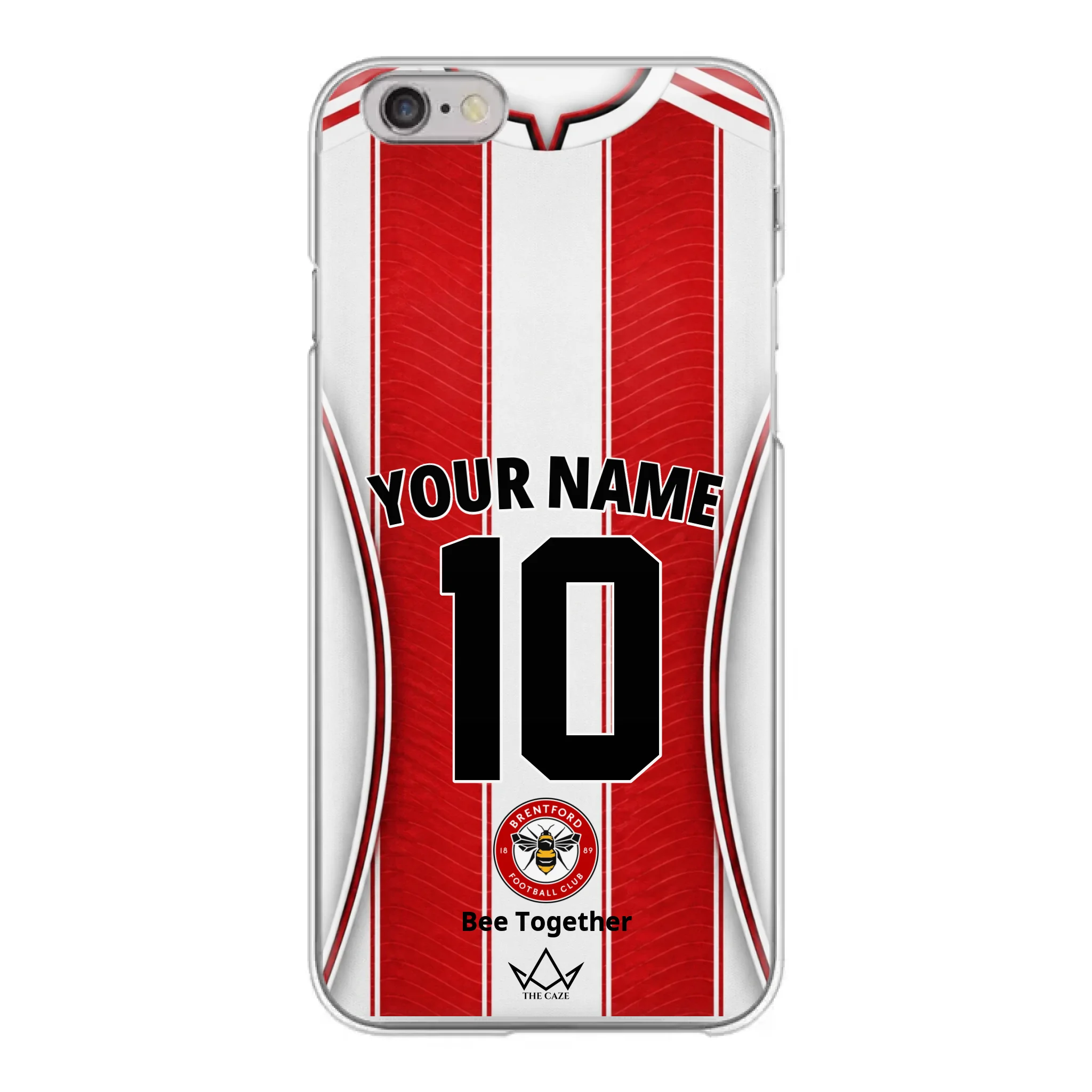 Brentford FC Football Custom iPhone Case
