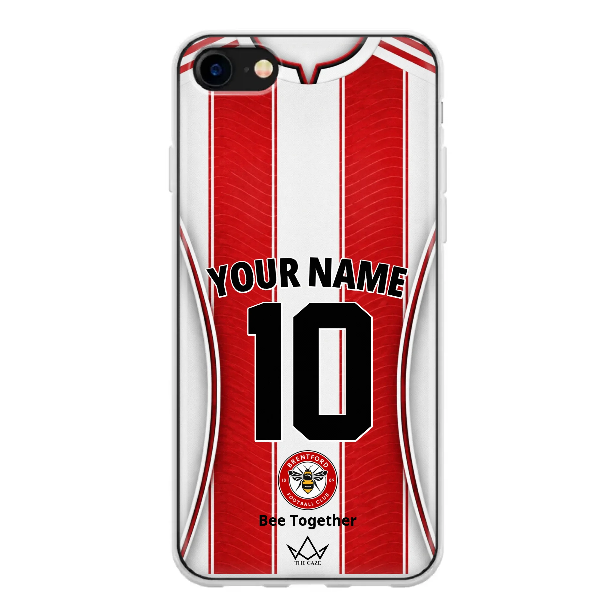Brentford FC Football Custom iPhone Case