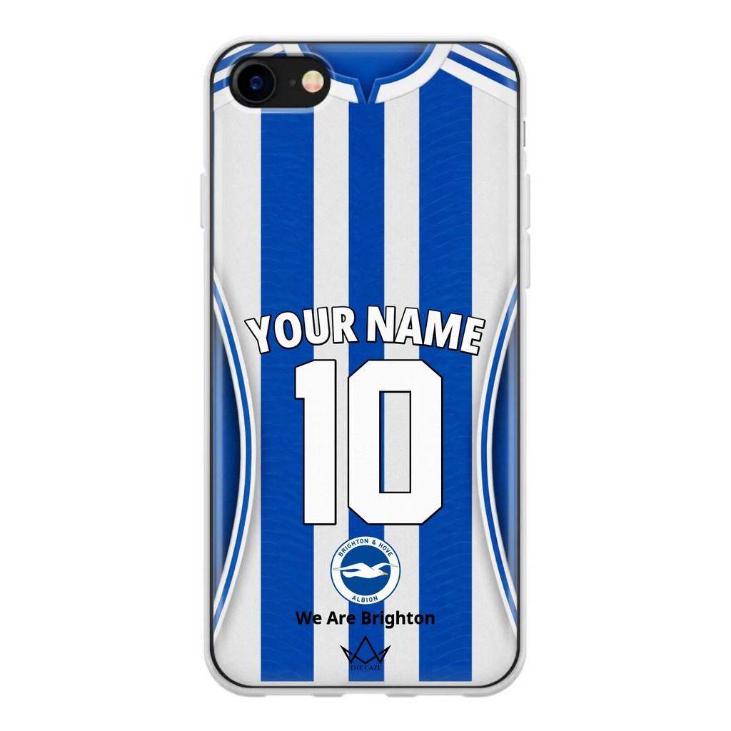 Coque iPhone personnalisée Brighton & Hove Albion Football