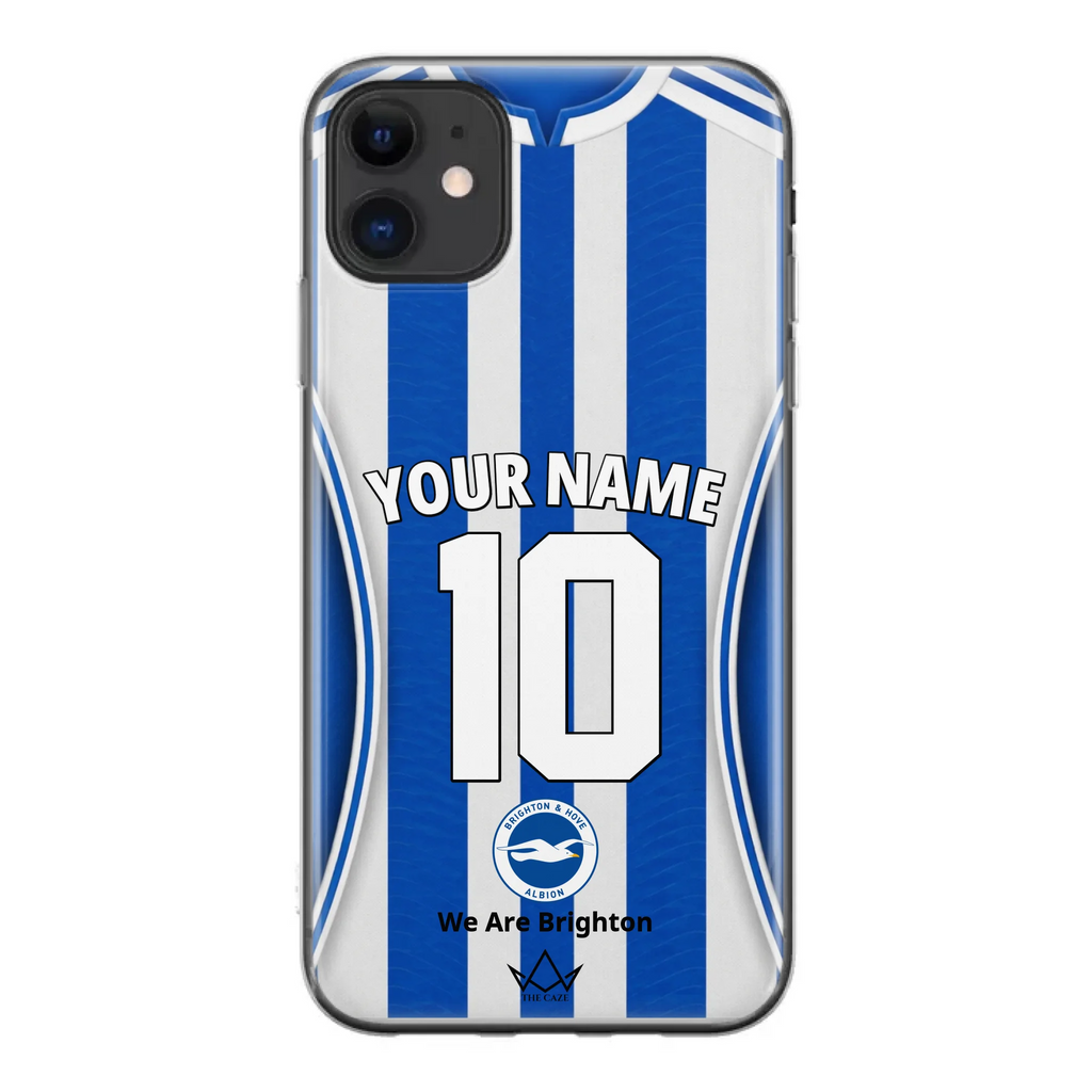 Coque iPhone personnalisée Brighton & Hove Albion Football