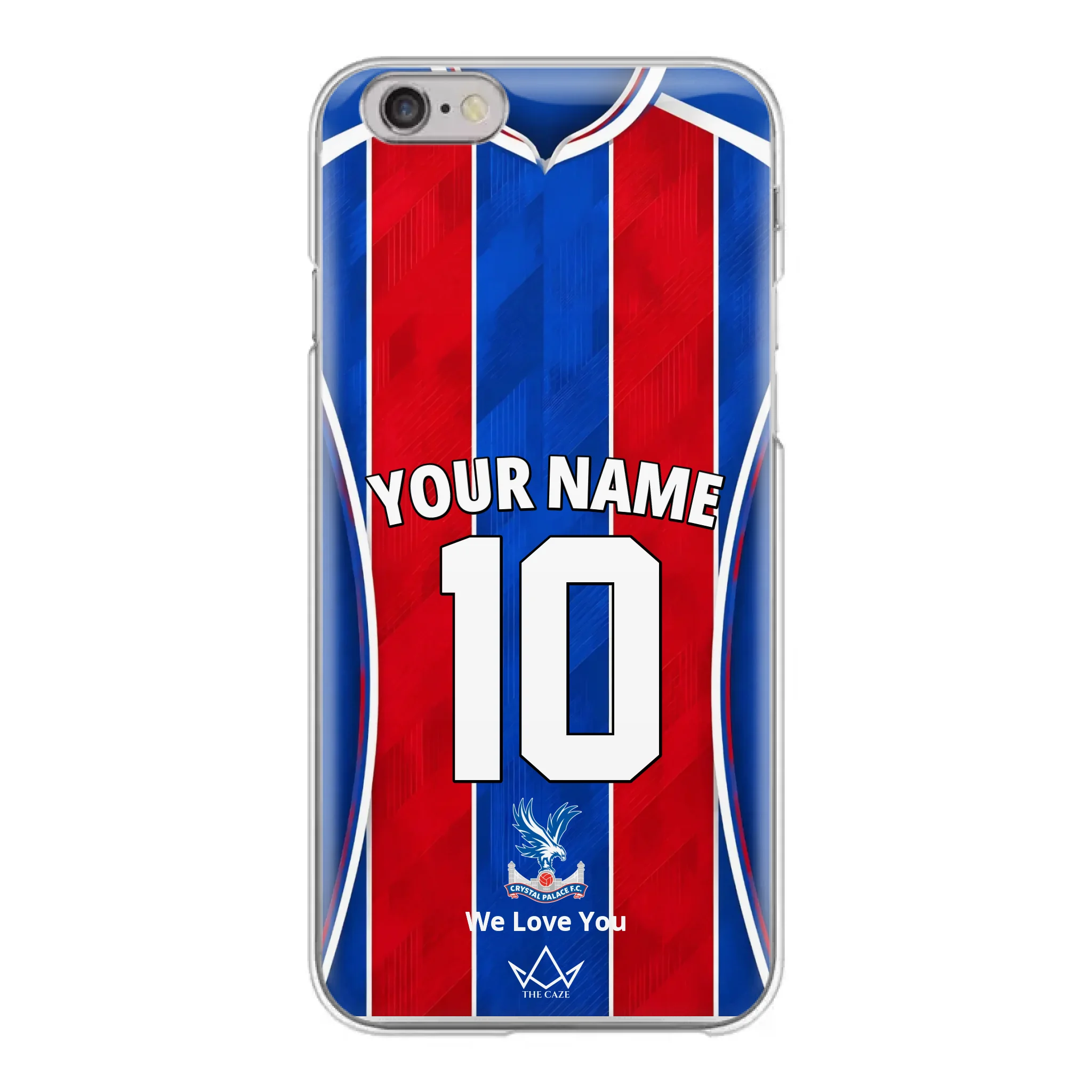 Crystal Palace FC Football Custom iPhone Case