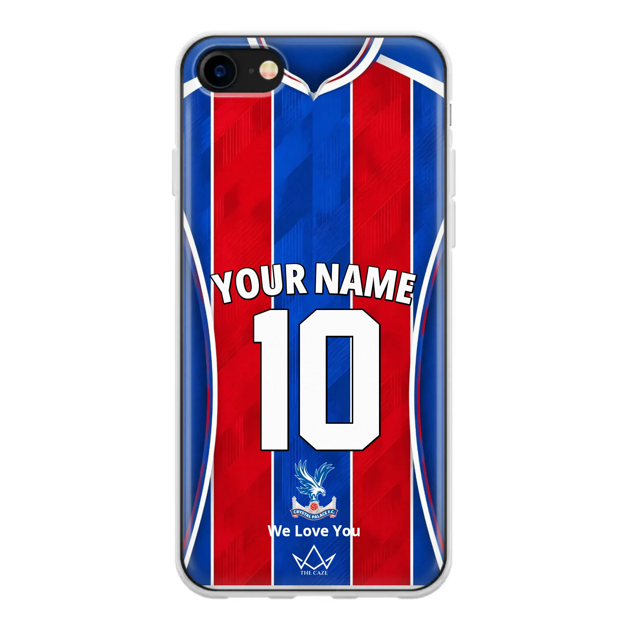 Crystal Palace FC Football Custom iPhone Case