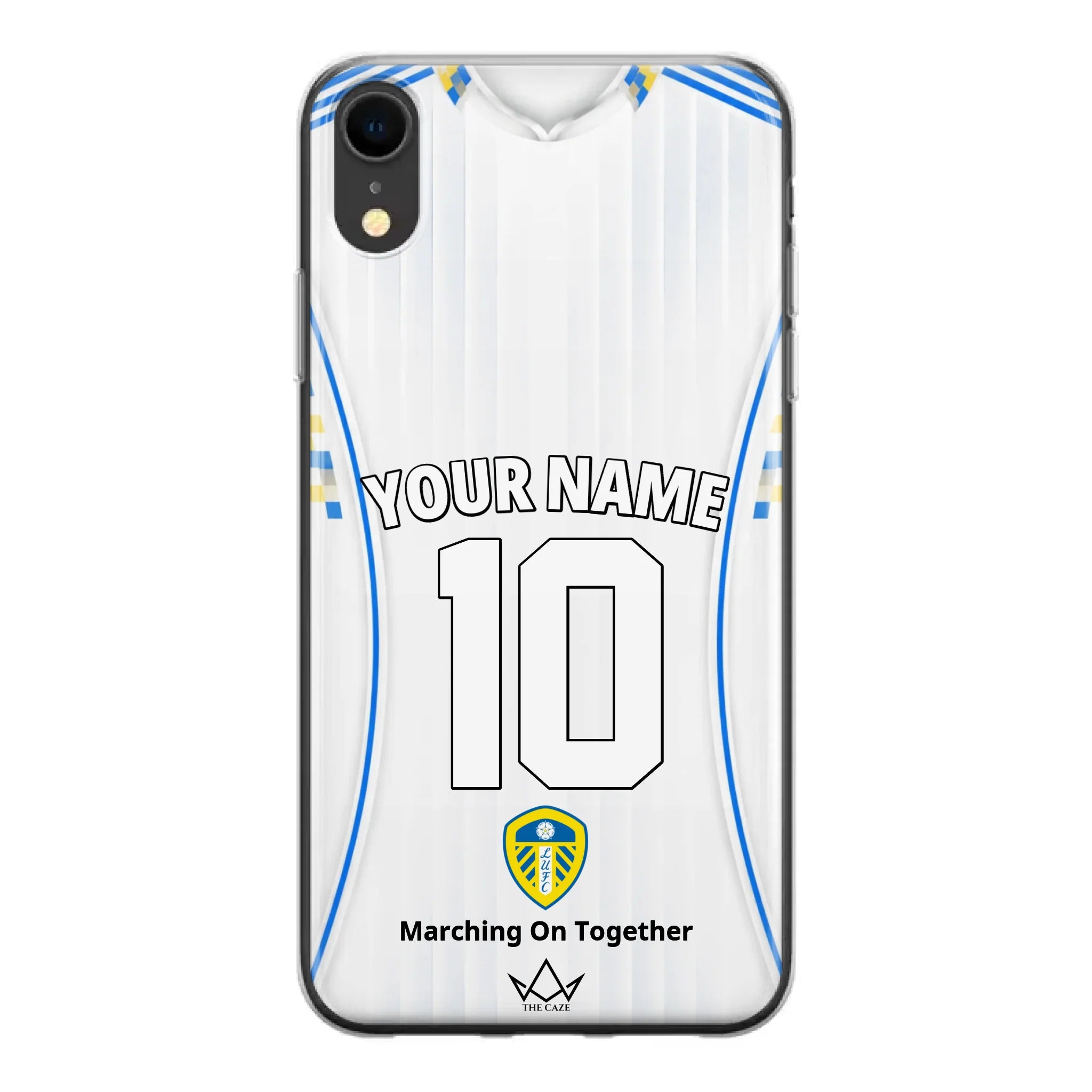 Leeds United Football Custom iPhone Case