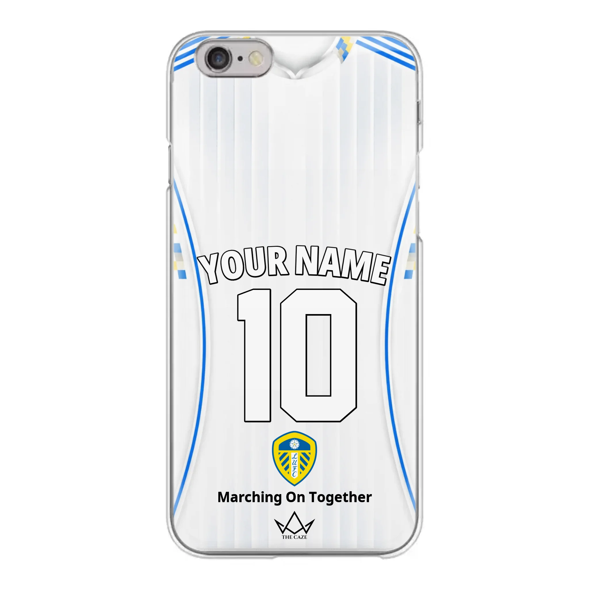 Leeds United Football Custom iPhone Case