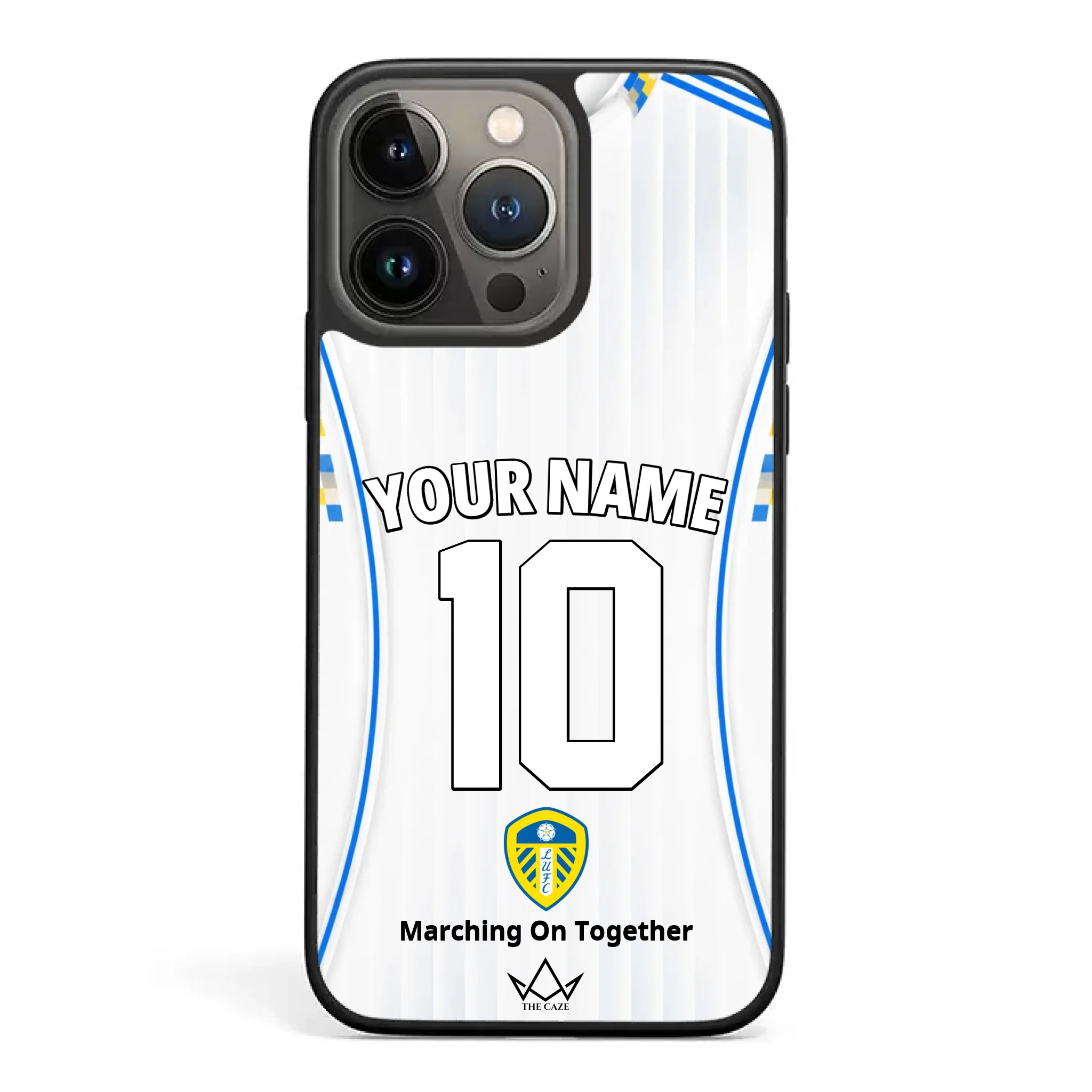 Leeds United Football Custom iPhone Case