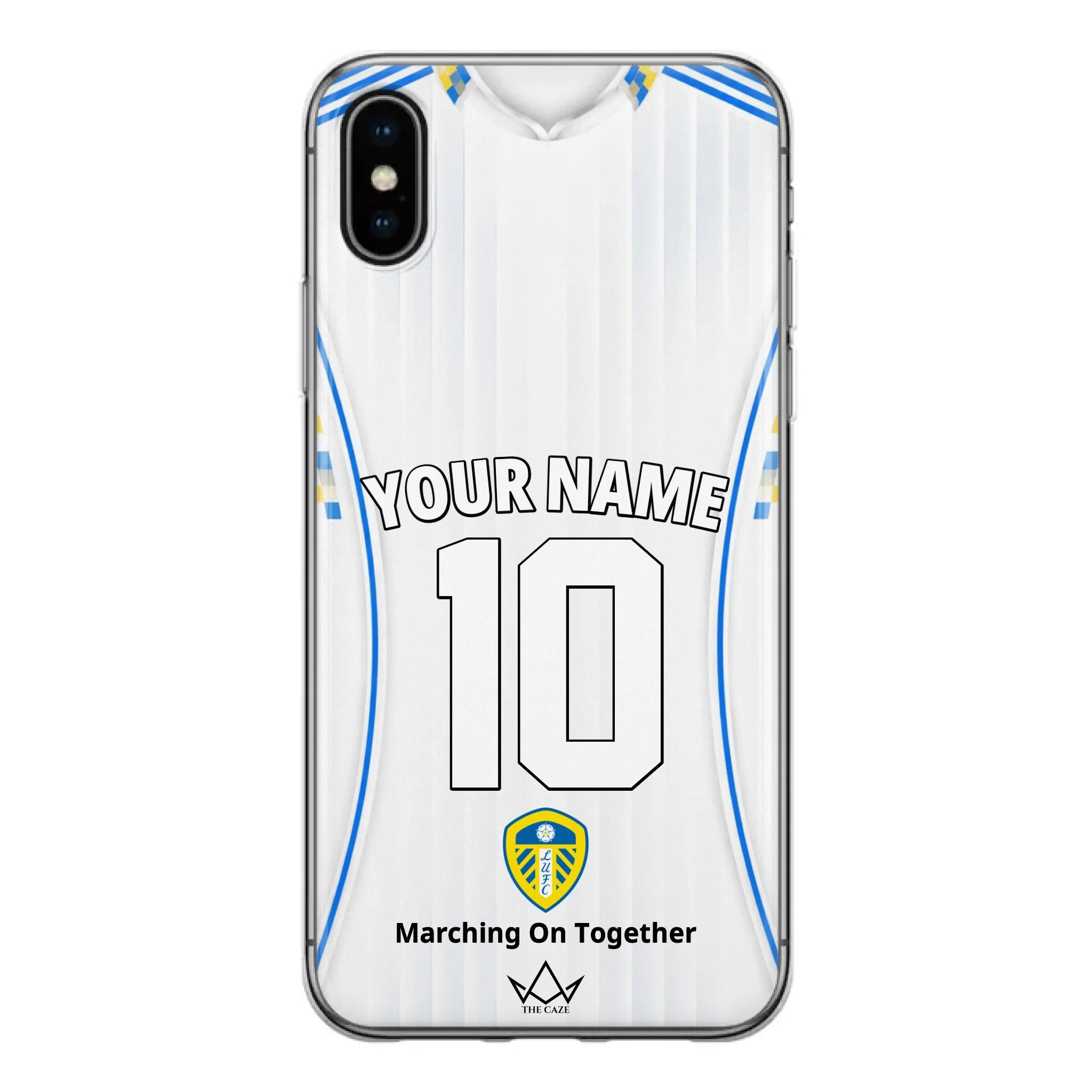 Leeds United Football Custom iPhone Case