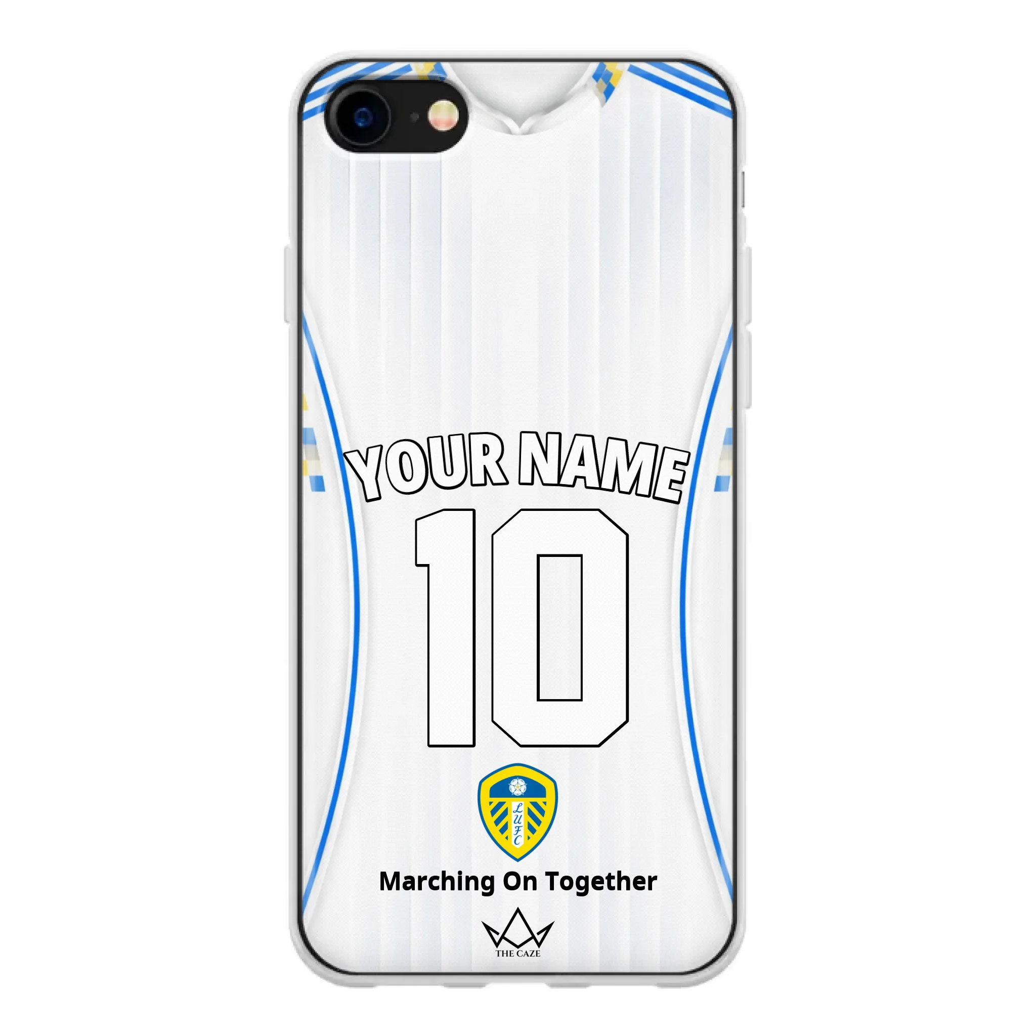 Leeds United Football Custom iPhone Case