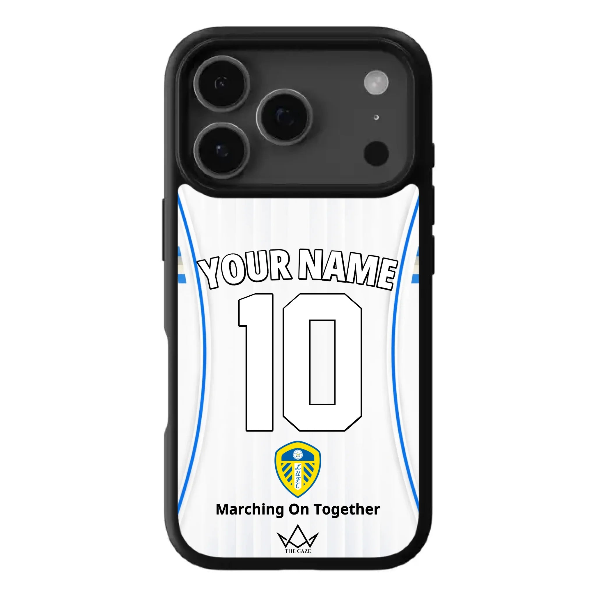 Leeds United Football Custom iPhone Case