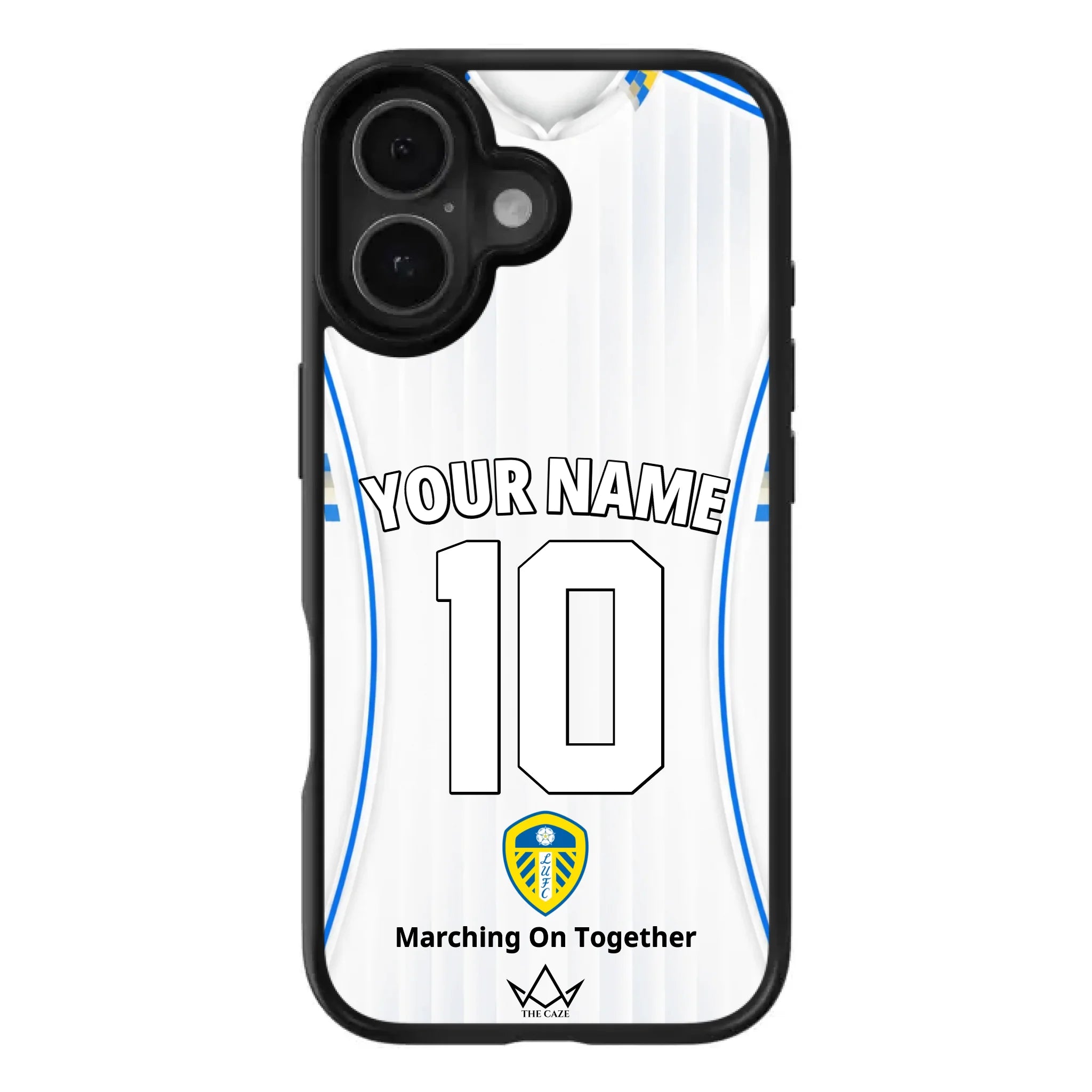 Leeds United Football Custom iPhone Case