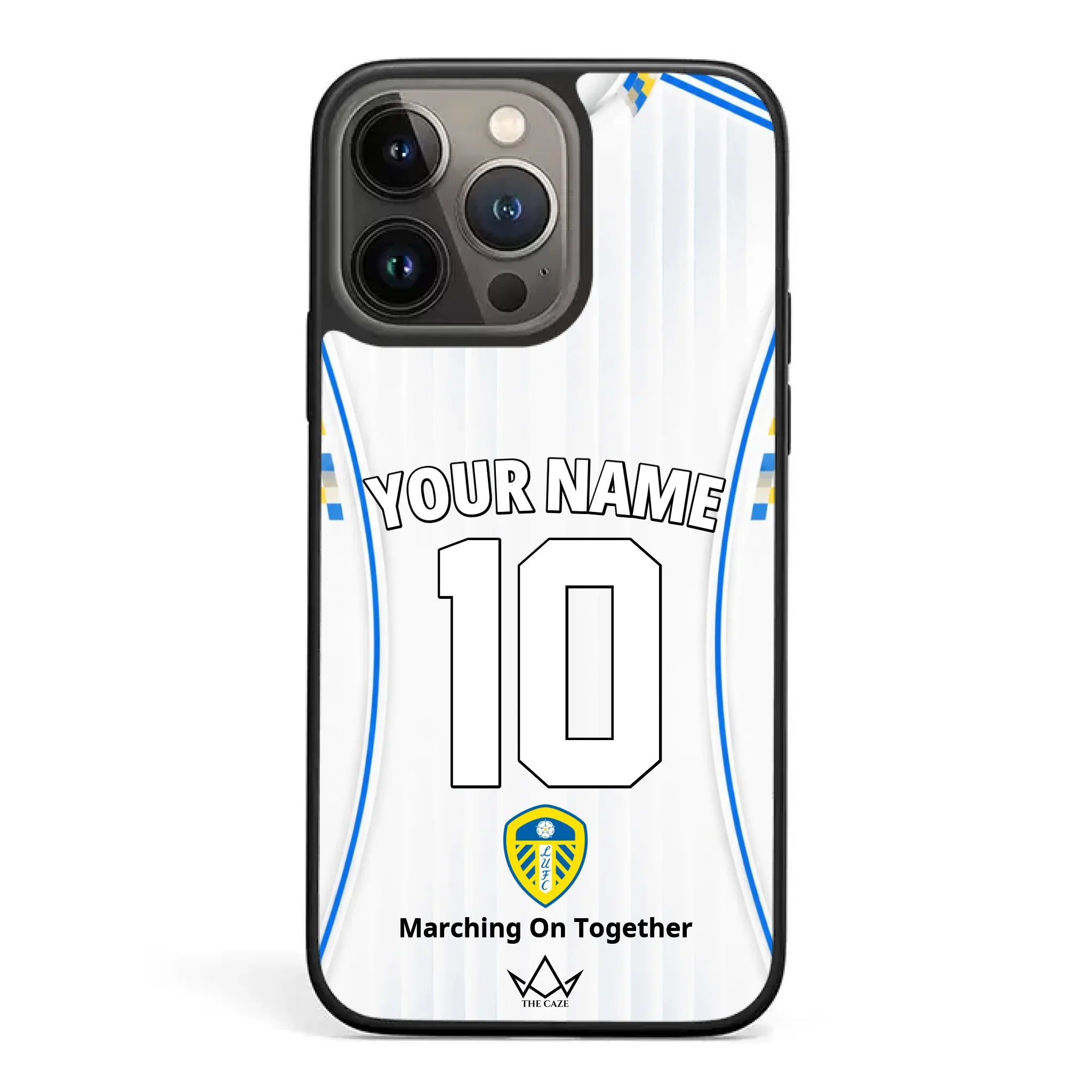 Leeds United Football Custom iPhone Case