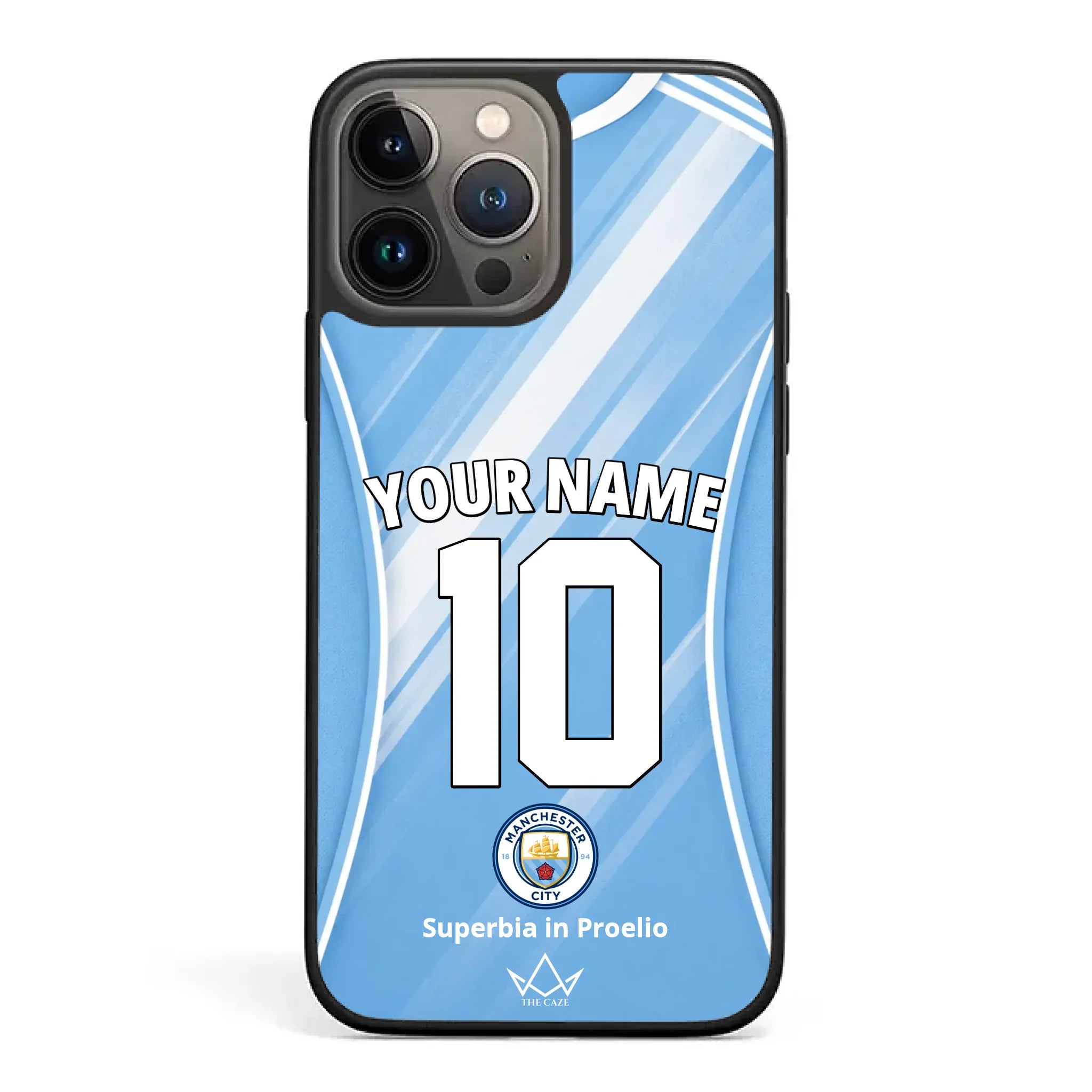 Coque iPhone personnalisée Manchester City Football