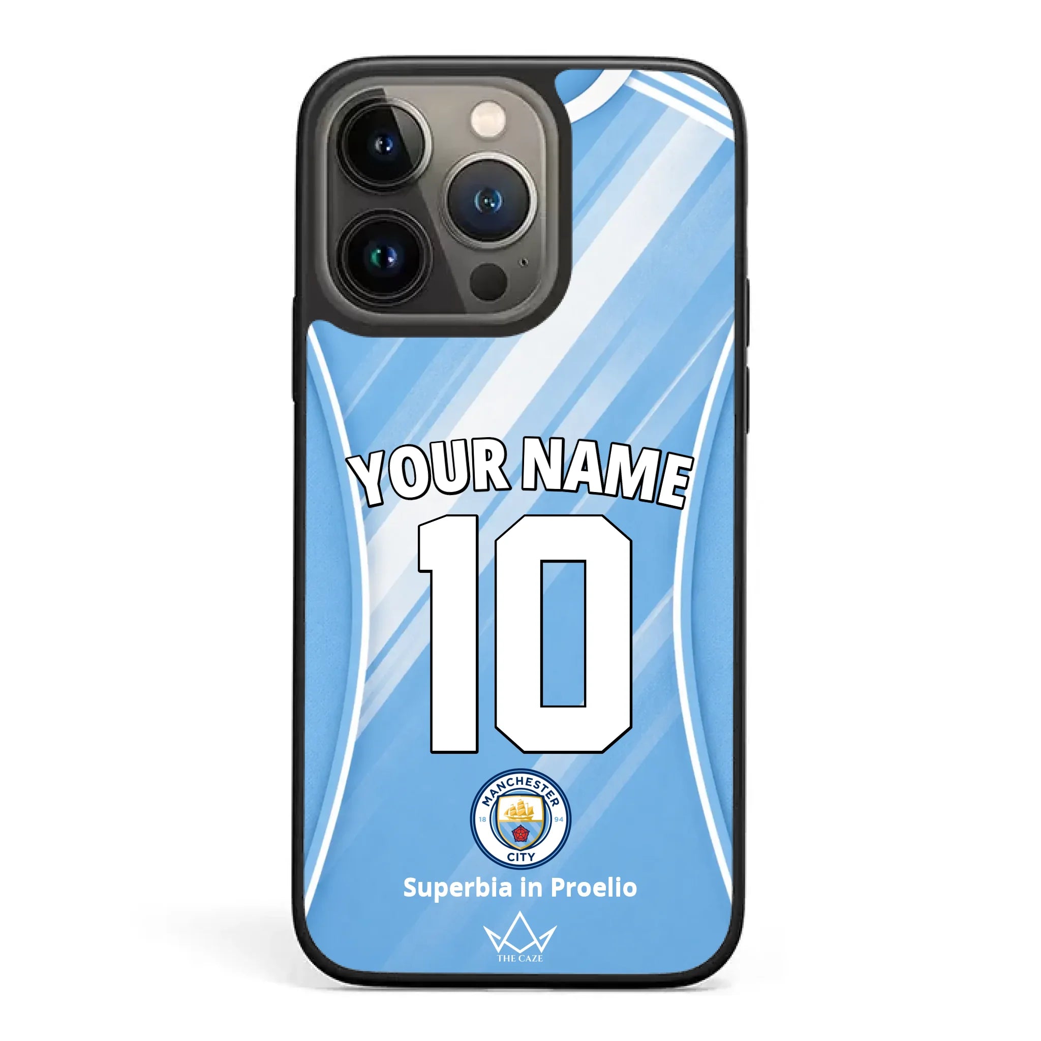 Coque iPhone personnalisée Manchester City Football