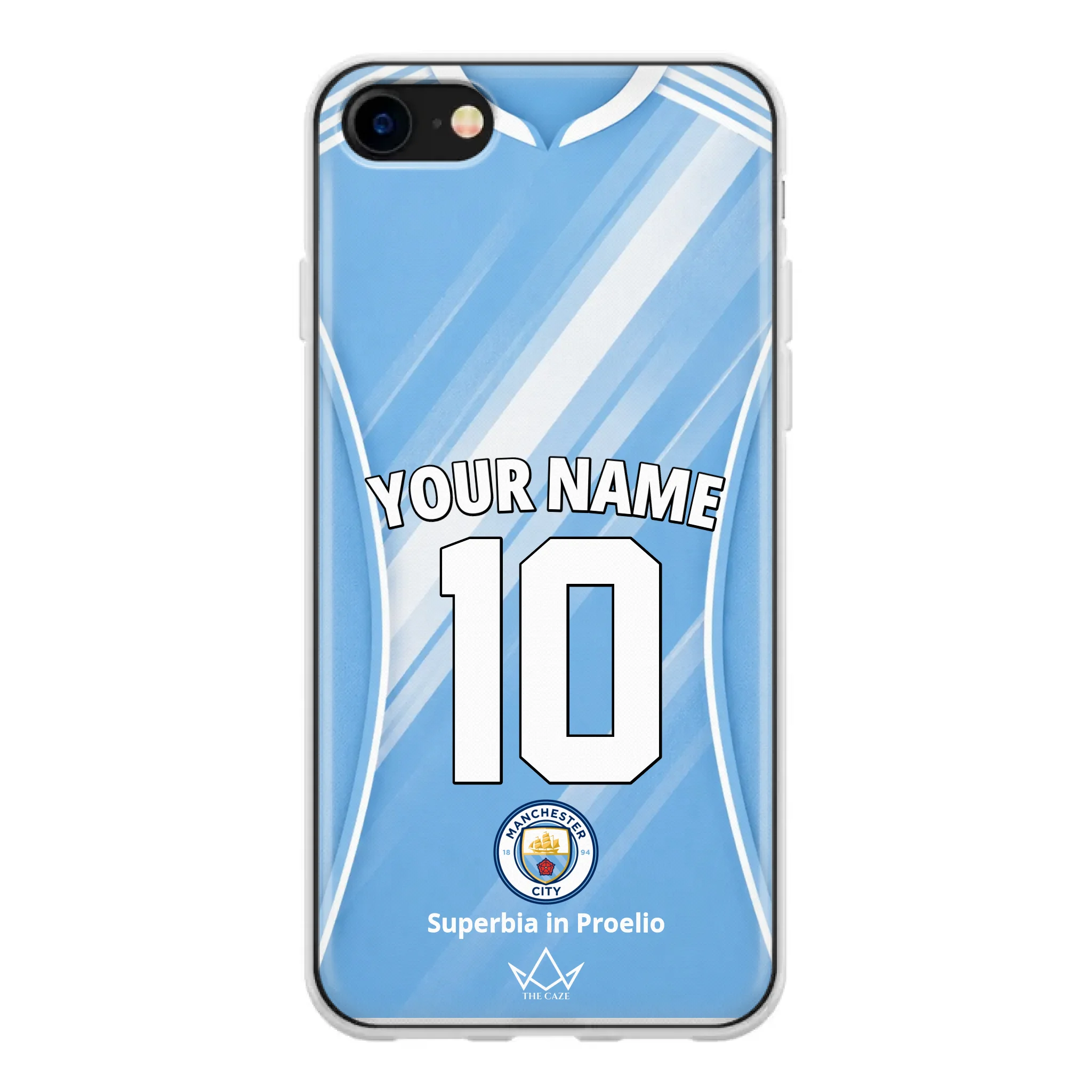 Coque iPhone personnalisée Manchester City Football