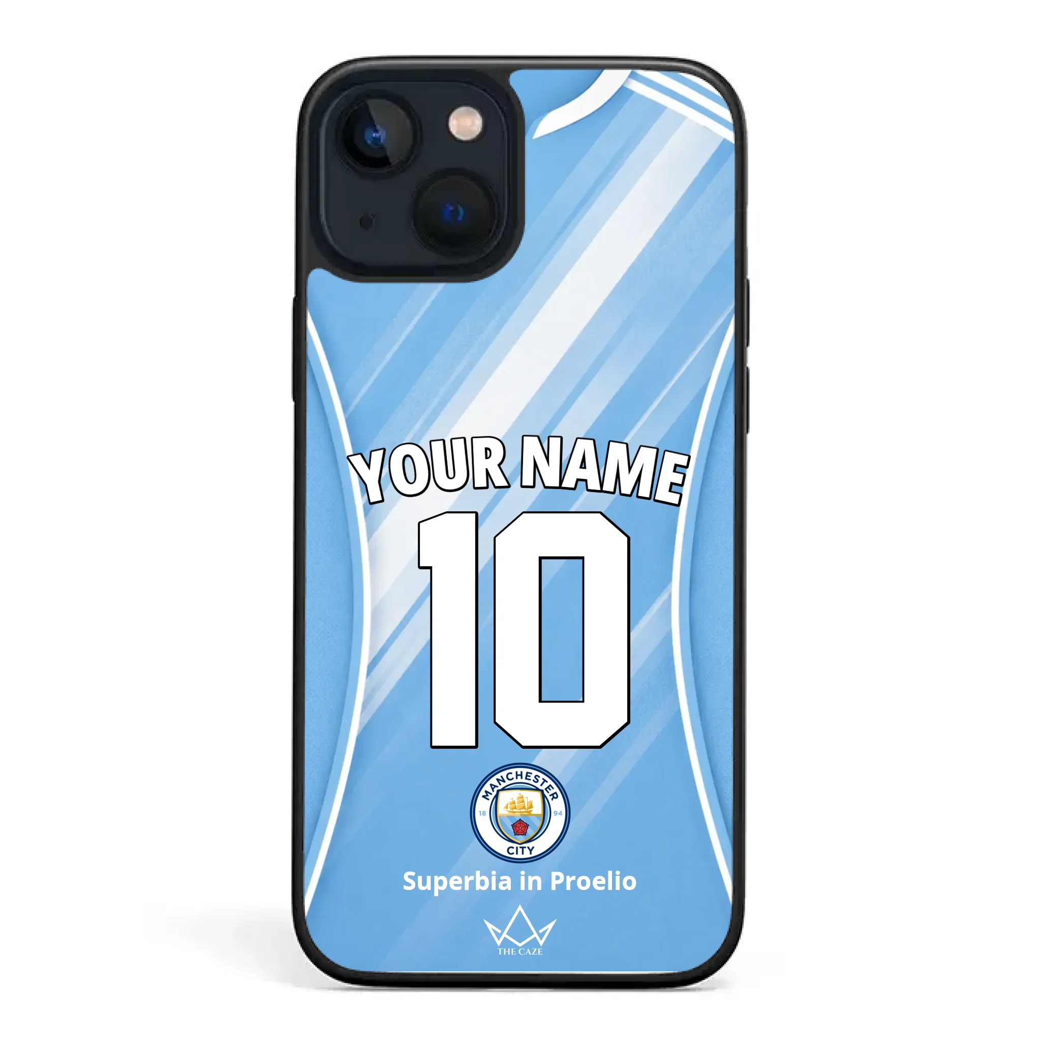 Coque iPhone personnalisée Manchester City Football