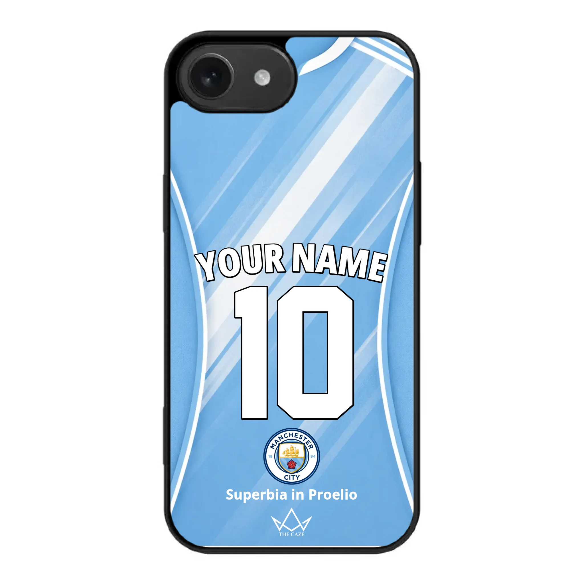 Coque iPhone personnalisée Manchester City Football