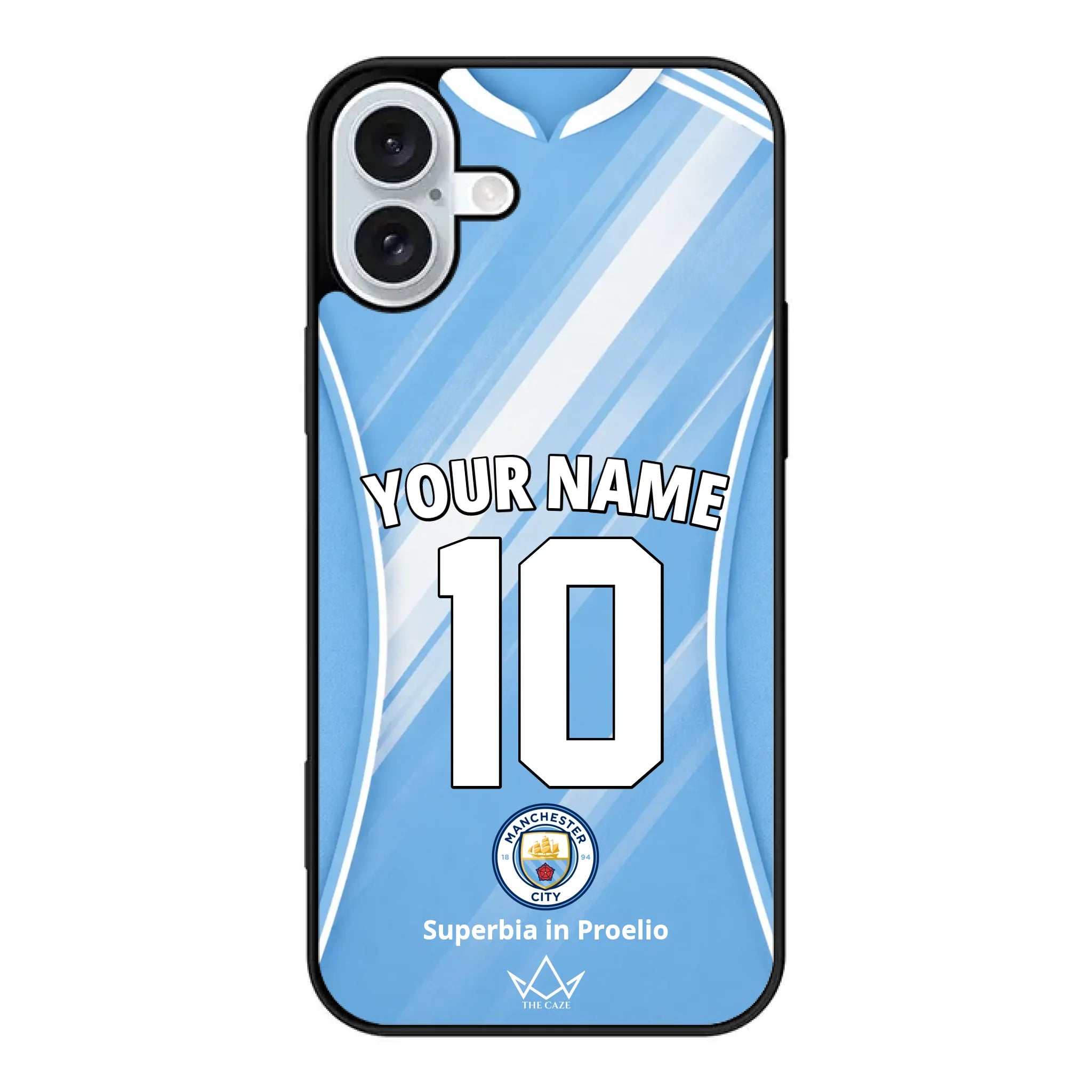 Coque iPhone personnalisée Manchester City Football