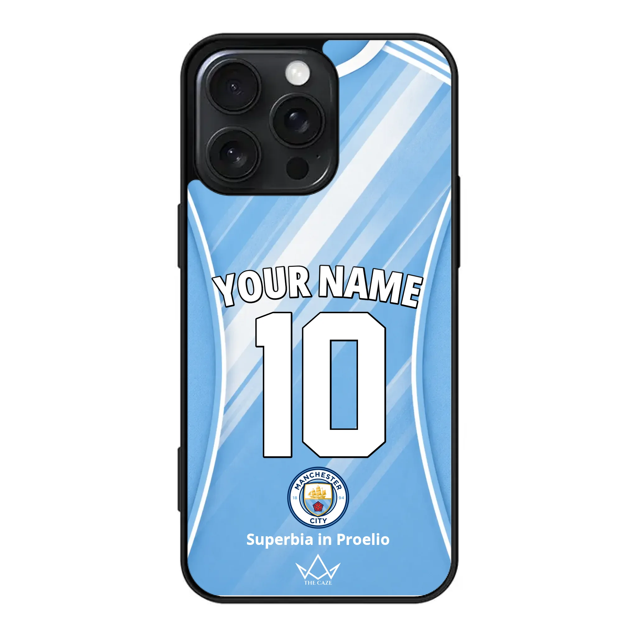 Coque iPhone personnalisée Manchester City Football
