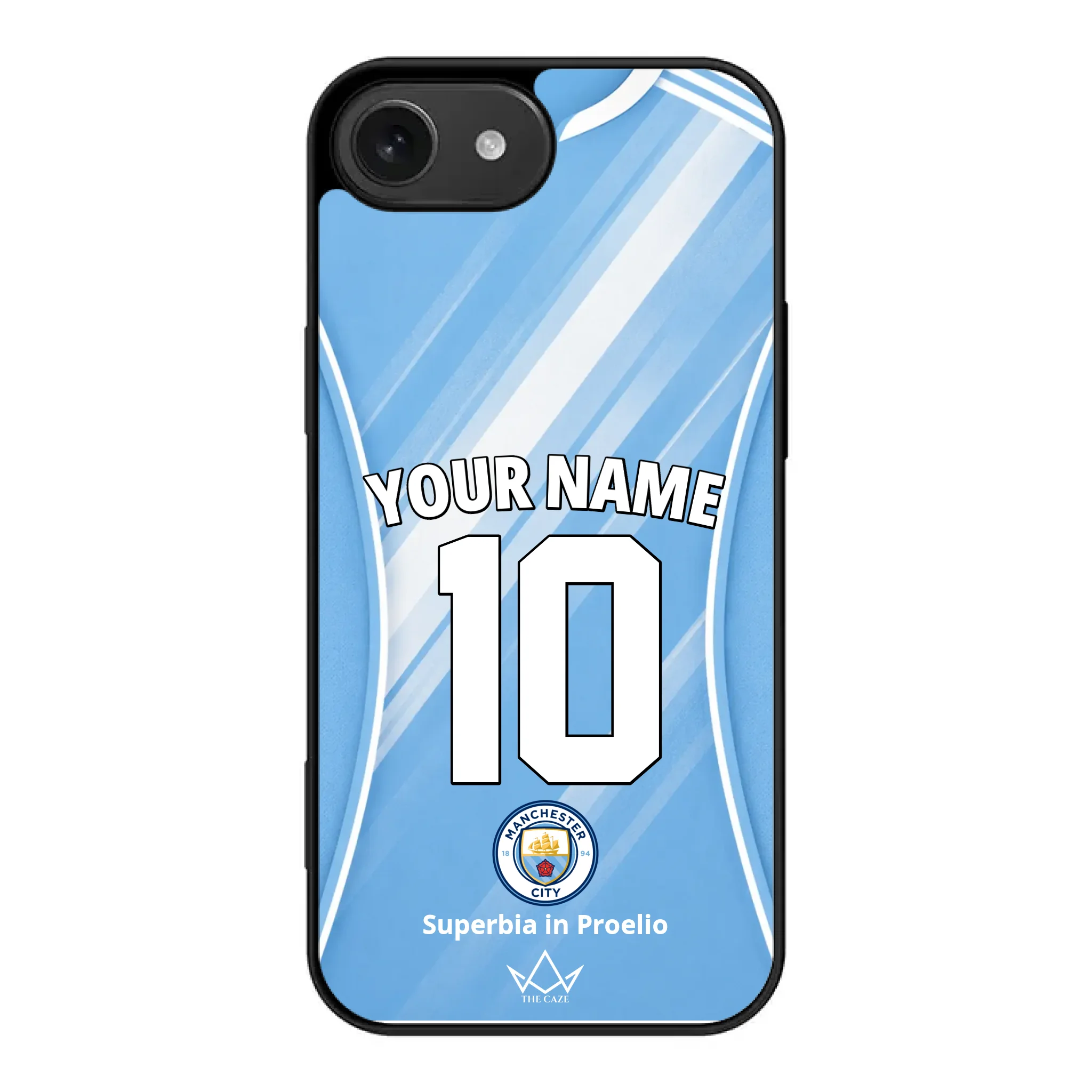 Coque iPhone personnalisée Manchester City Football