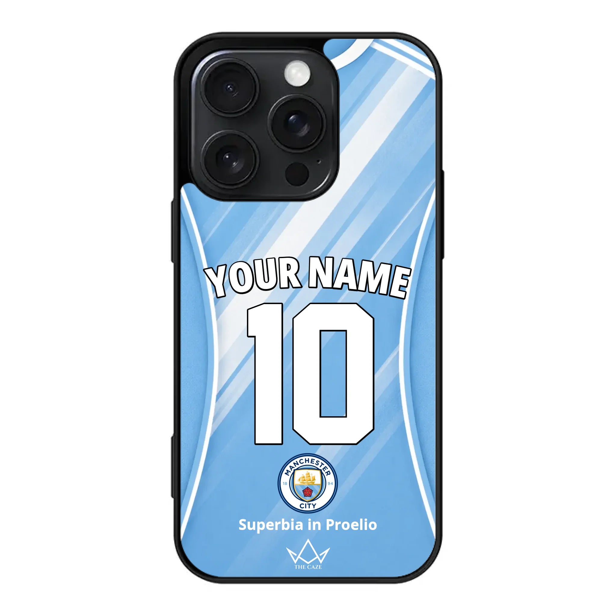 Coque iPhone personnalisée Manchester City Football