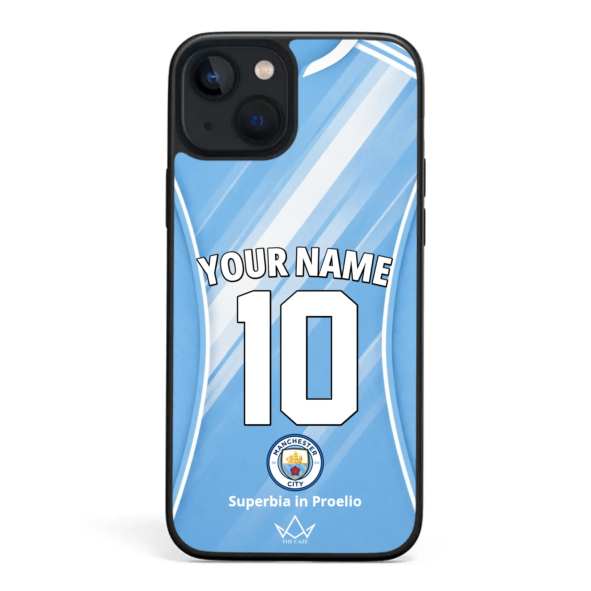 Coque iPhone personnalisée Manchester City Football