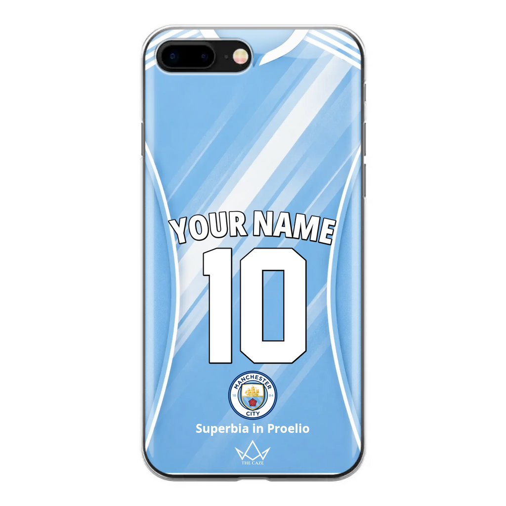 Coque iPhone personnalisée Manchester City Football
