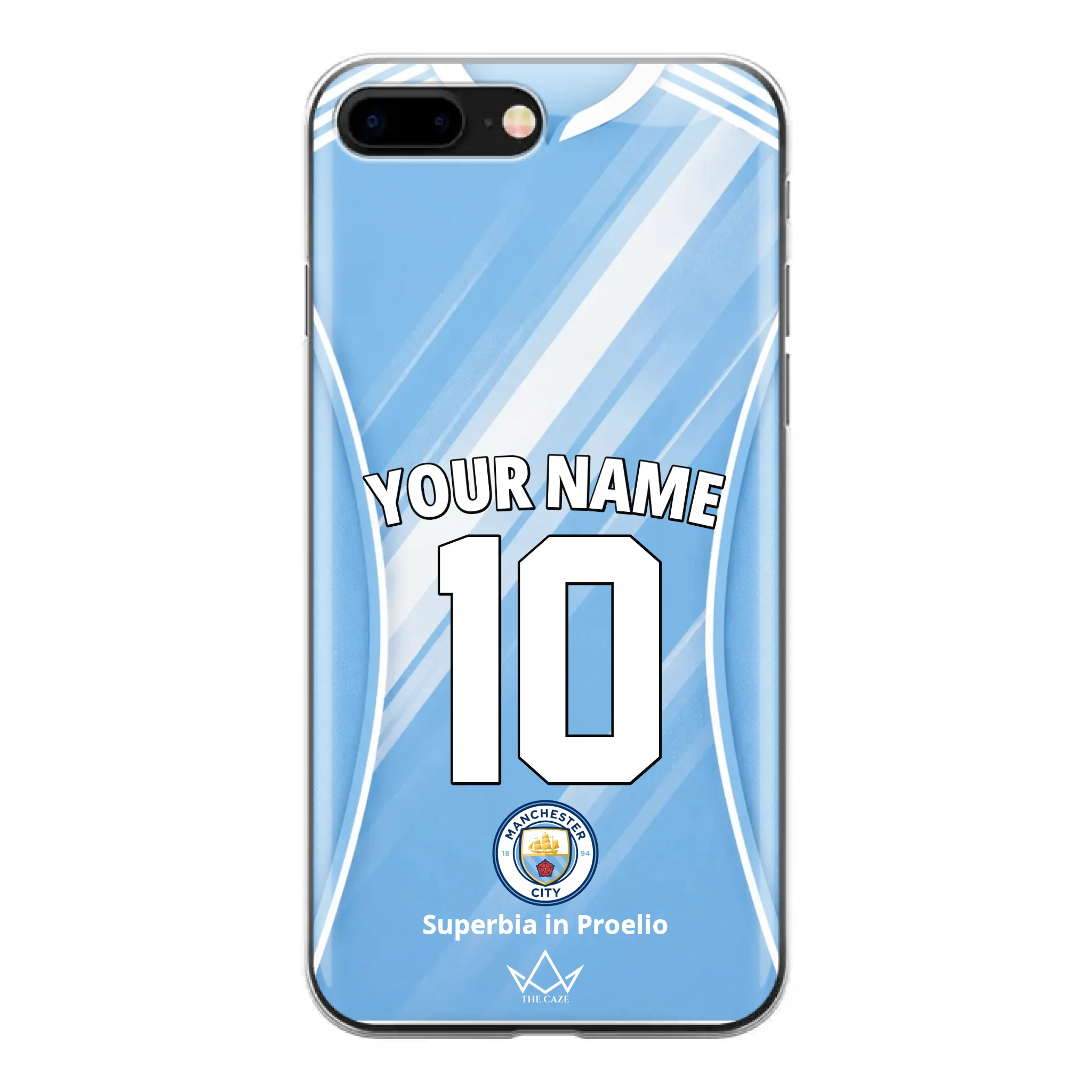 Coque iPhone personnalisée Manchester City Football