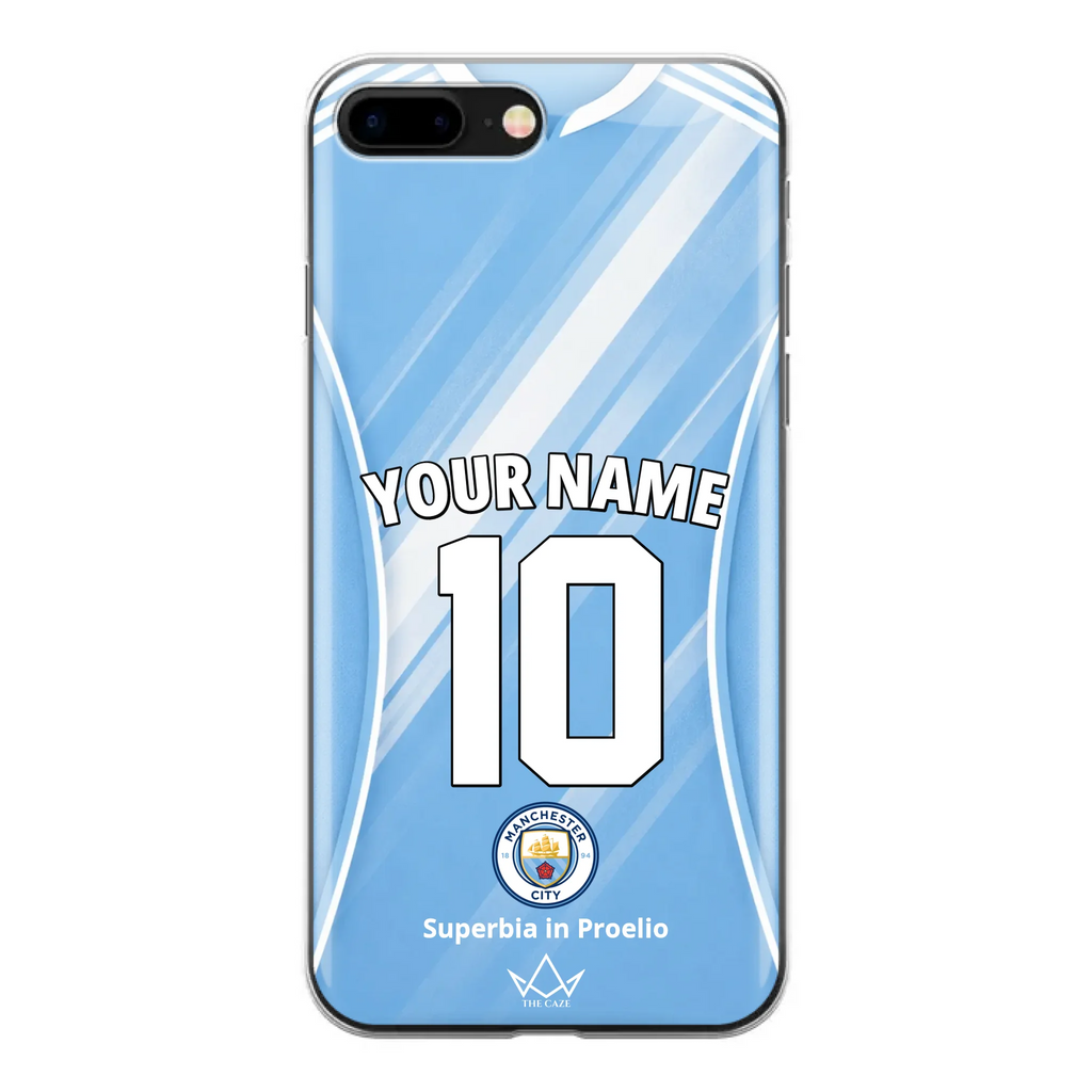 Coque iPhone personnalisée Manchester City Football