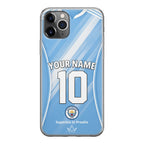 Coque iPhone personnalisée Manchester City Football