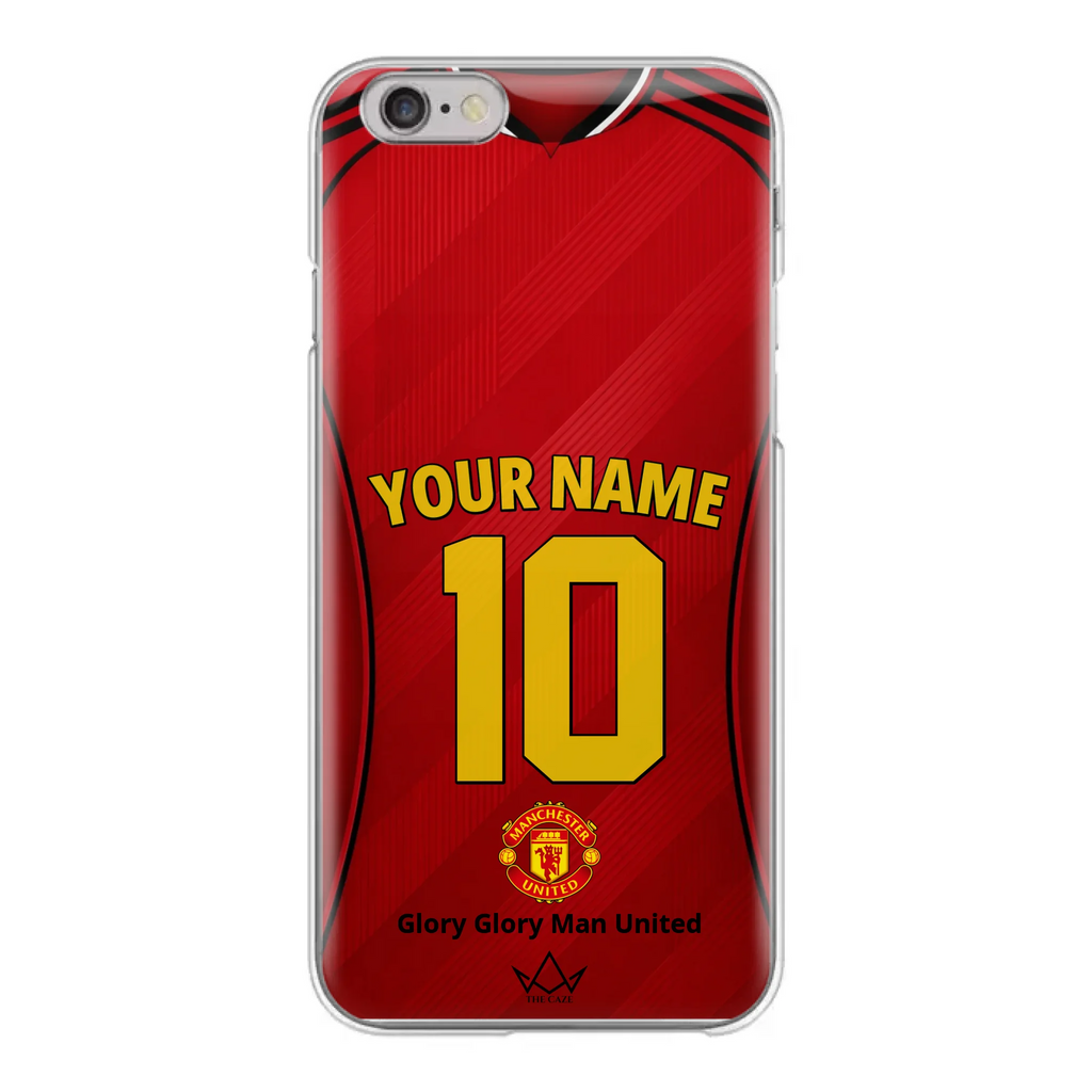 Coque iPhone personnalisée Manchester United Football