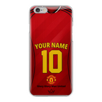 Coque iPhone personnalisée Manchester United Football