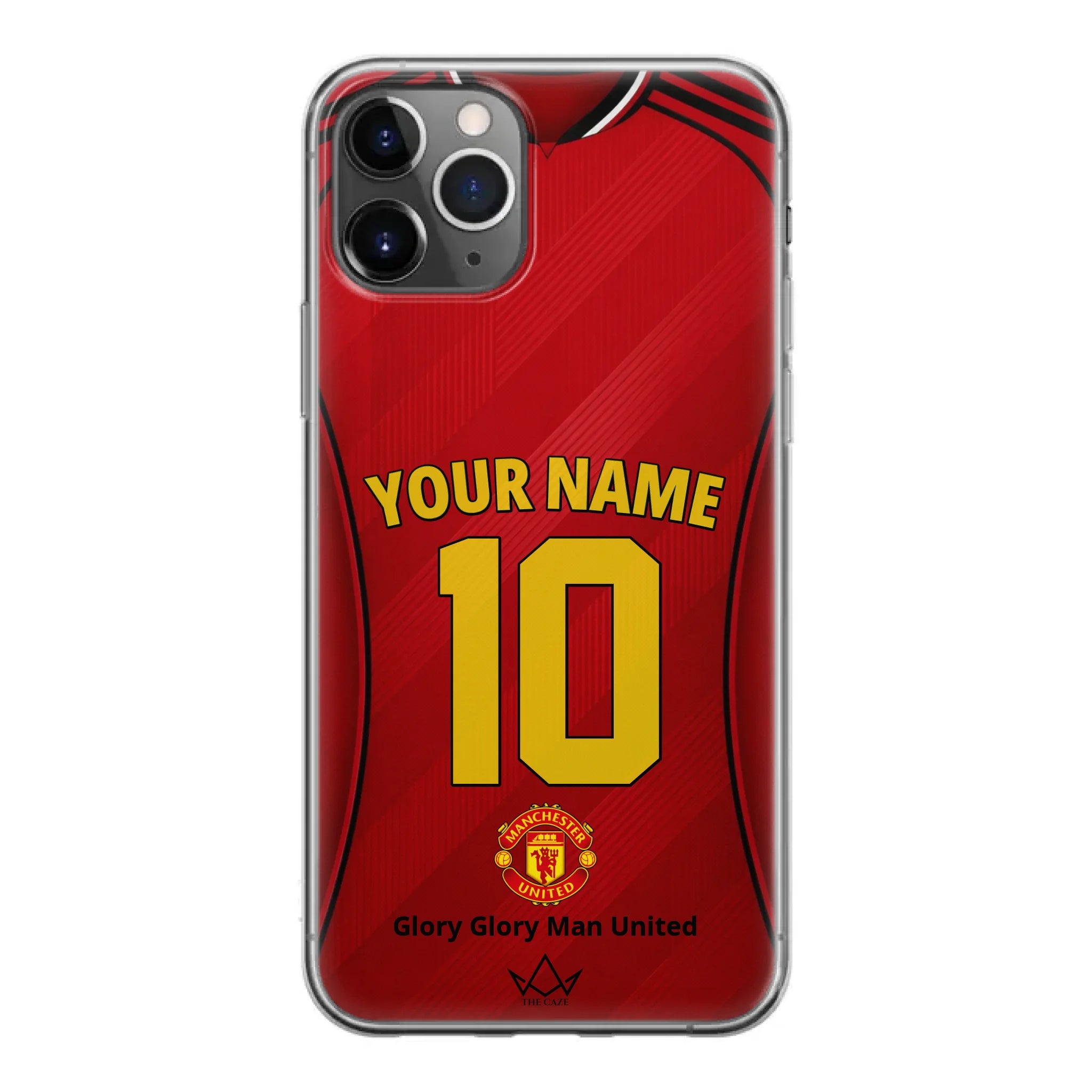 Coque iPhone personnalisée Manchester United Football