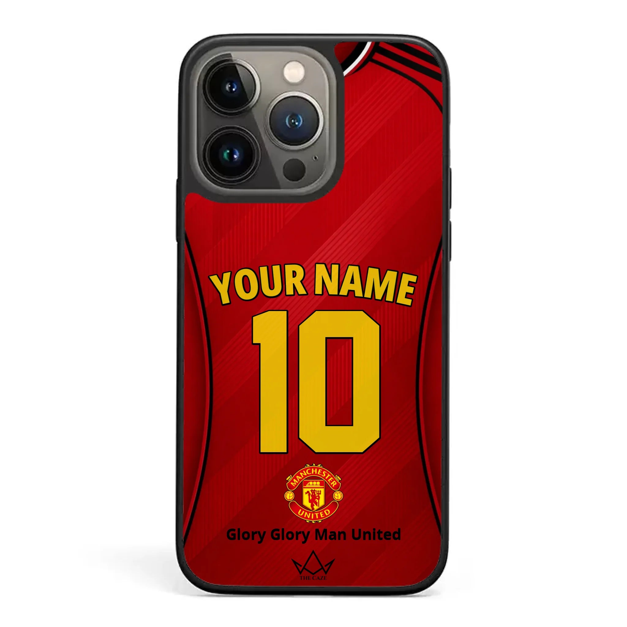Coque iPhone personnalisée Manchester United Football