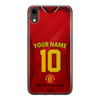 Coque iPhone personnalisée Manchester United Football
