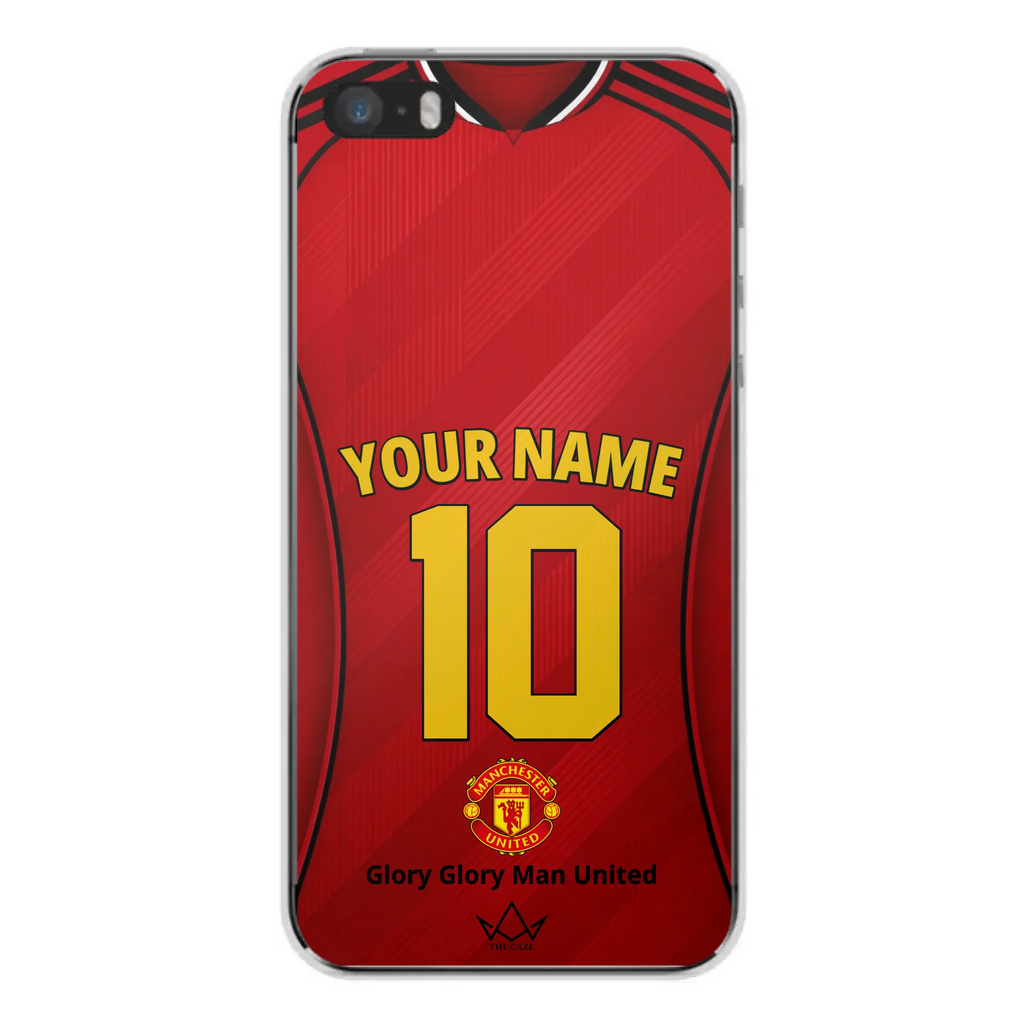Coque iPhone personnalisée Manchester United Football