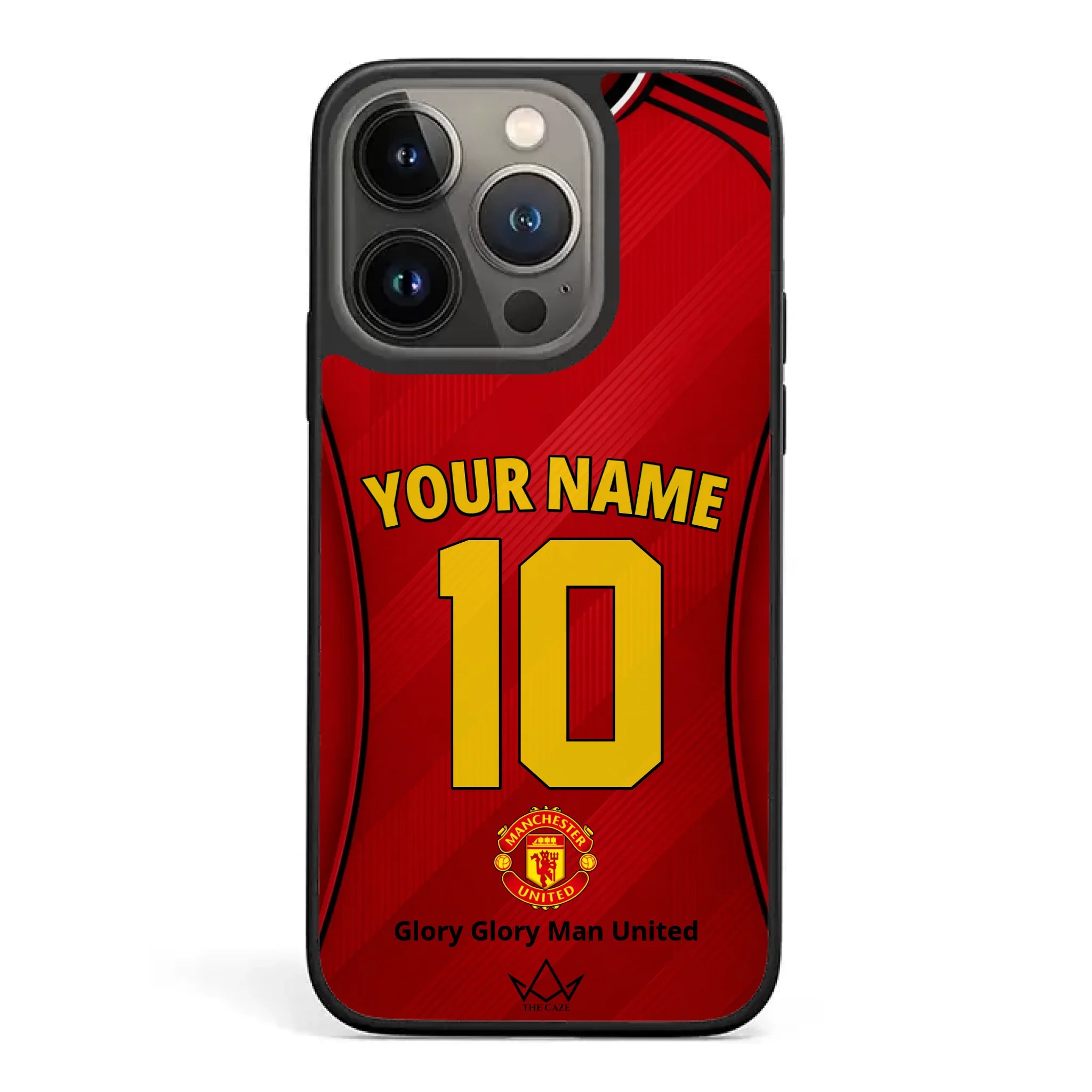 Coque iPhone personnalisée Manchester United Football