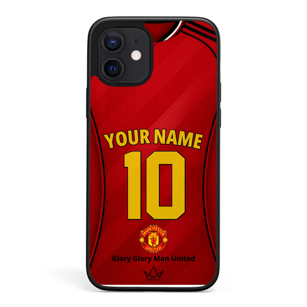 Coque iPhone personnalisée Manchester United Football
