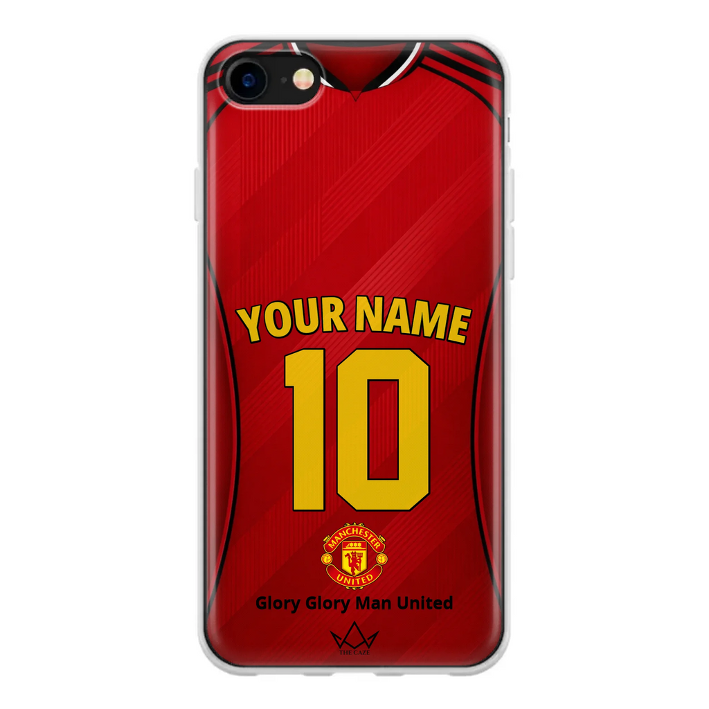 Coque iPhone personnalisée Manchester United Football