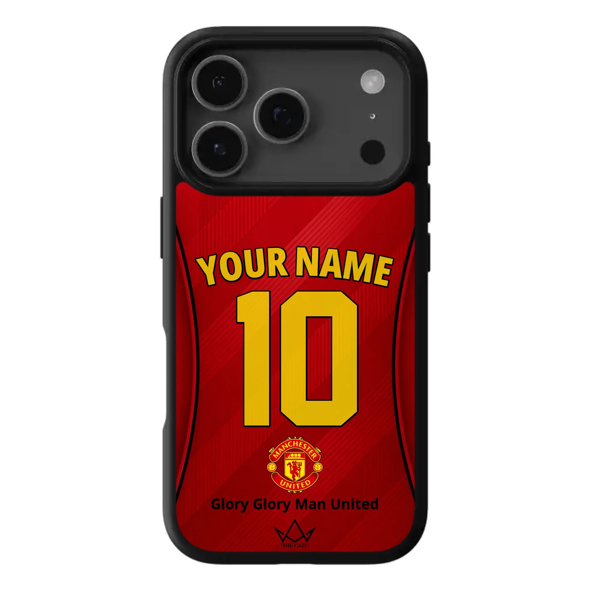 Coque iPhone personnalisée Manchester United Football
