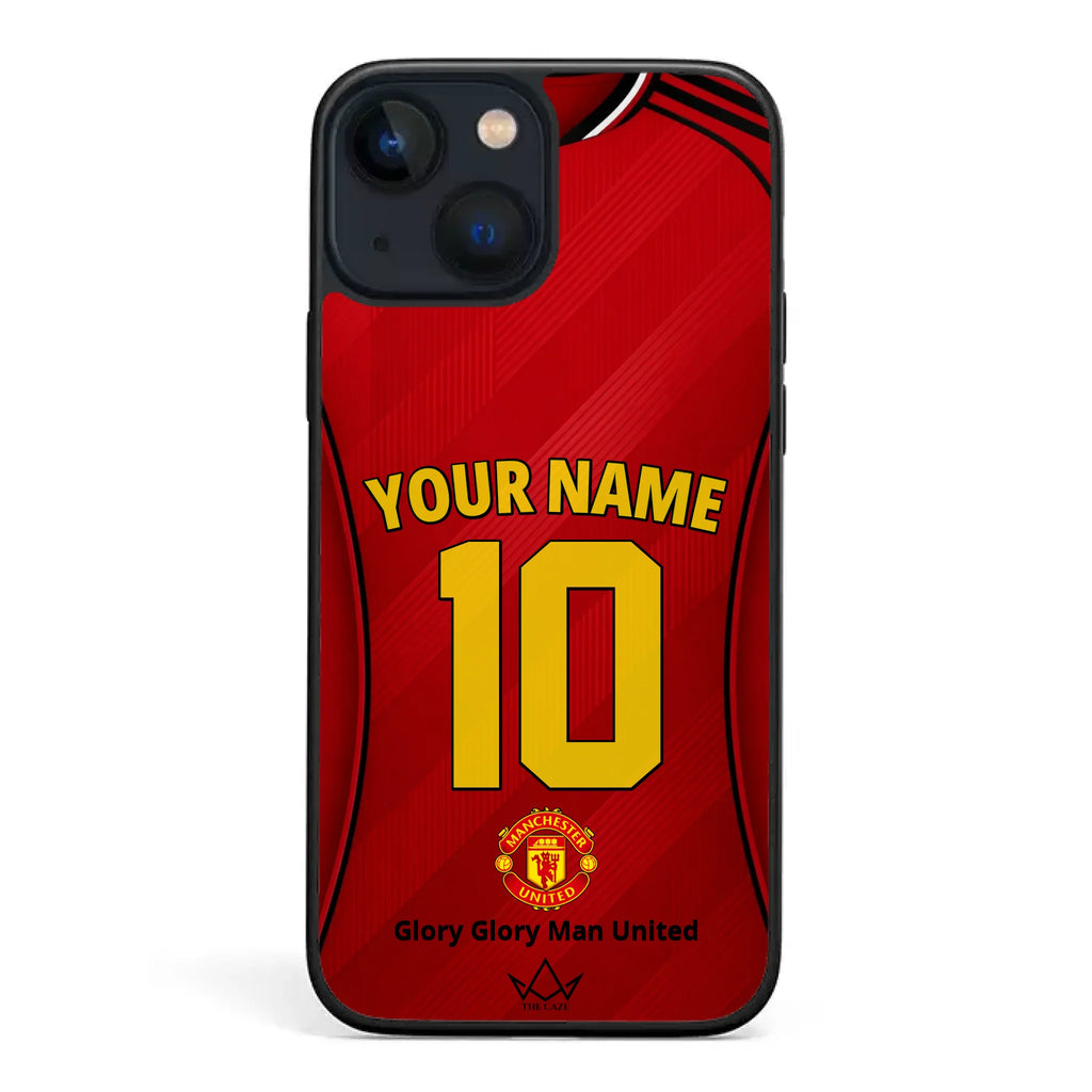 Coque iPhone personnalisée Manchester United Football