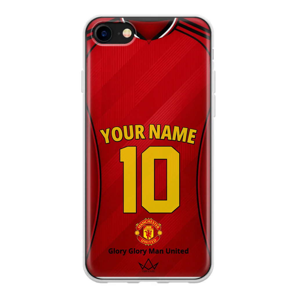 Coque iPhone personnalisée Manchester United Football