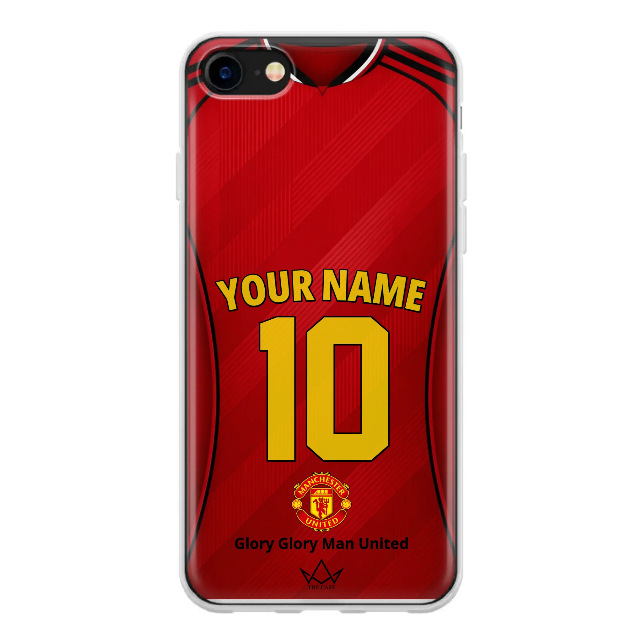 Coque iPhone personnalisée Manchester United Football