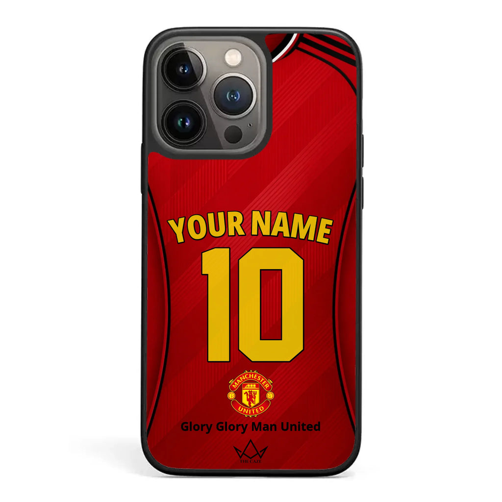 Coque iPhone personnalisée Manchester United Football