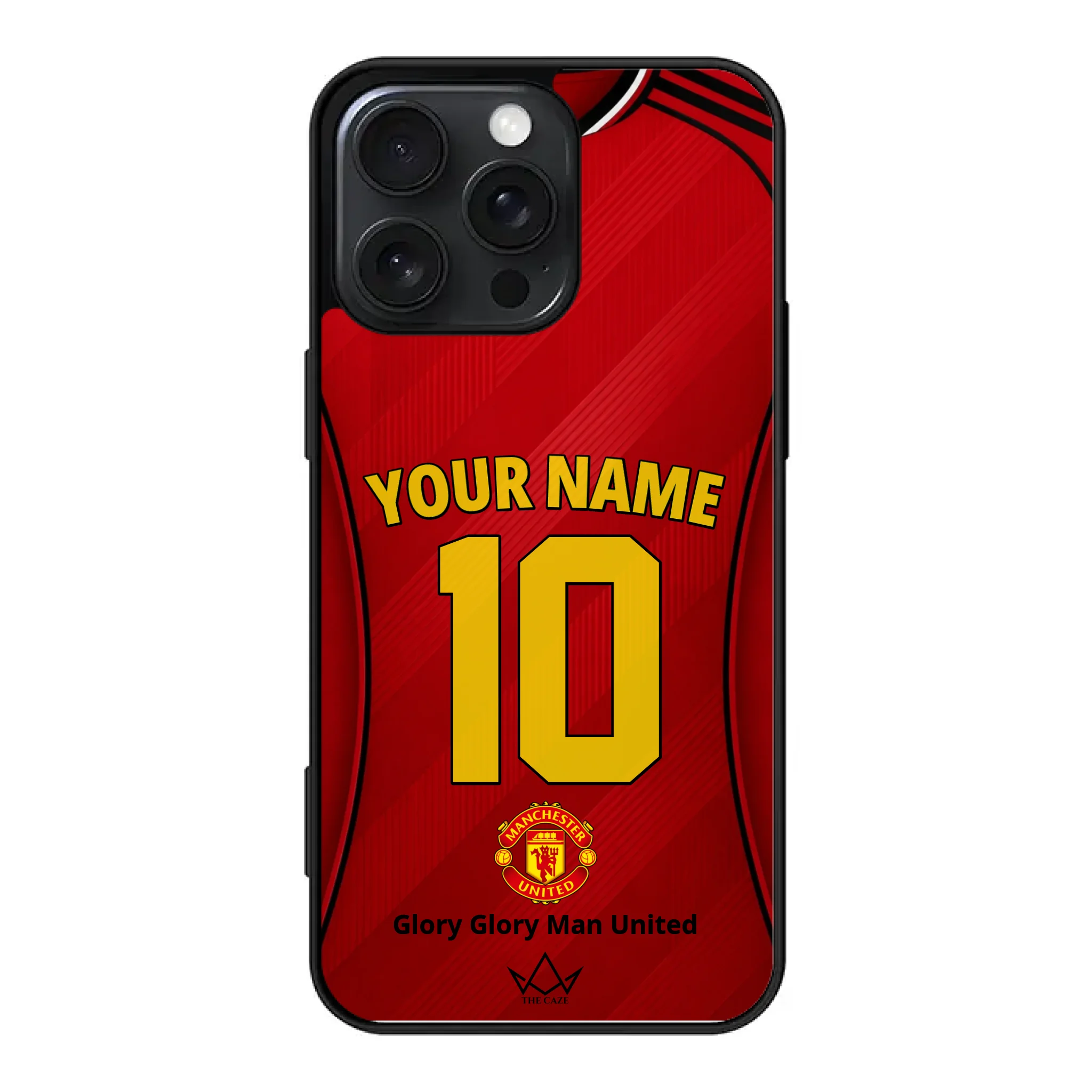 Coque iPhone personnalisée Manchester United Football