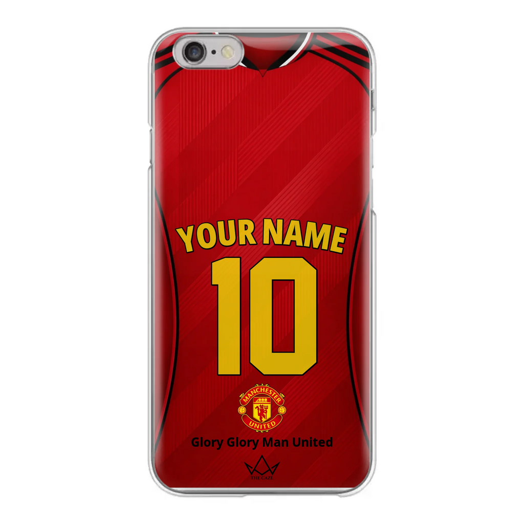 Coque iPhone personnalisée Manchester United Football