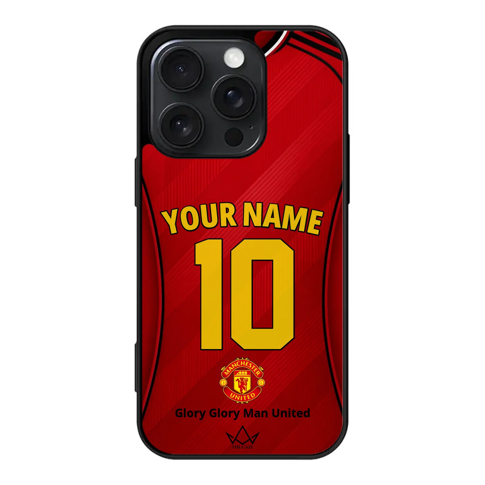 Coque iPhone personnalisée Manchester United Football