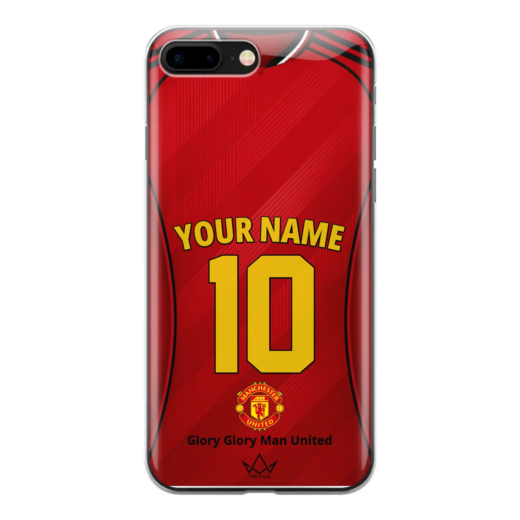 Coque iPhone personnalisée Manchester United Football