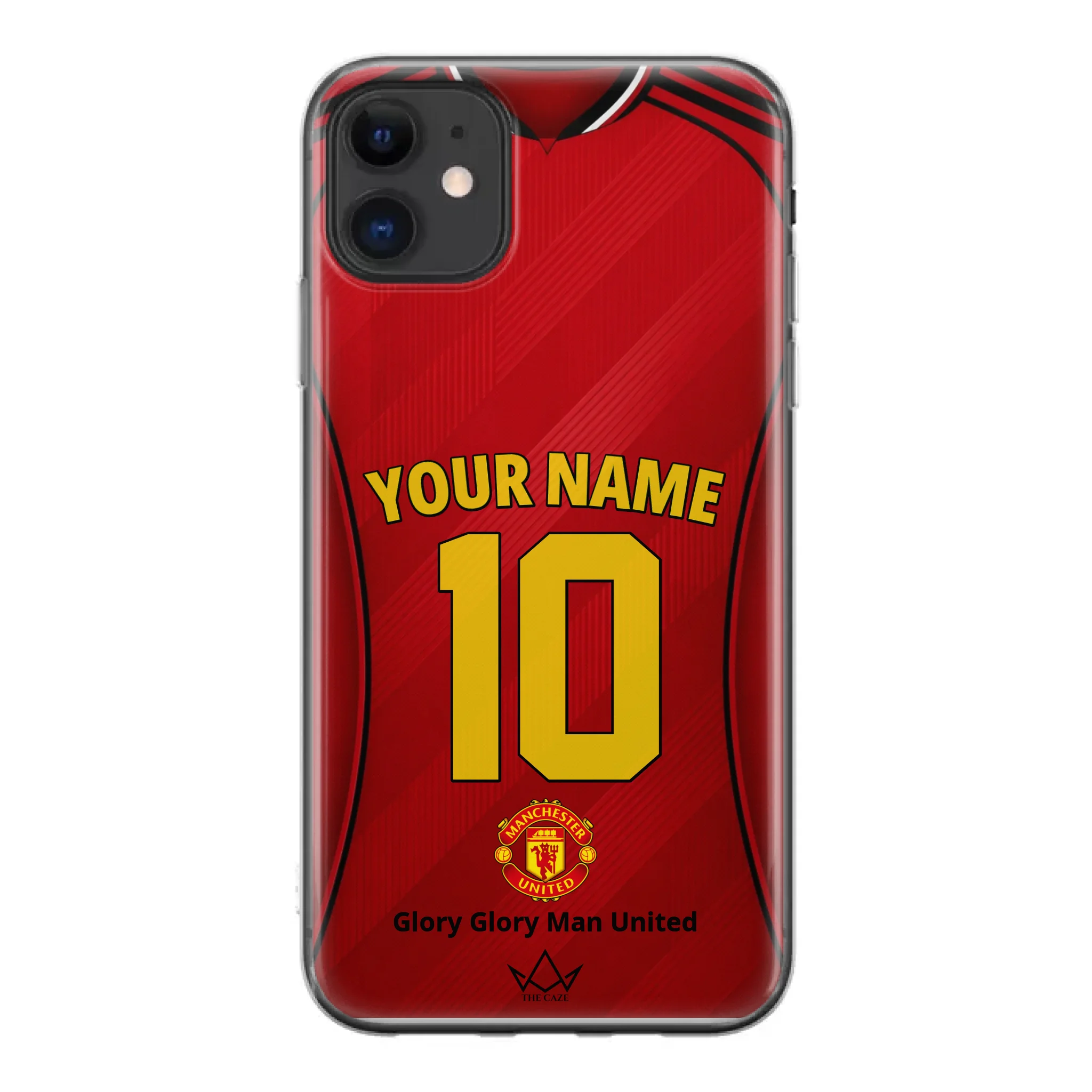 Coque iPhone personnalisée Manchester United Football