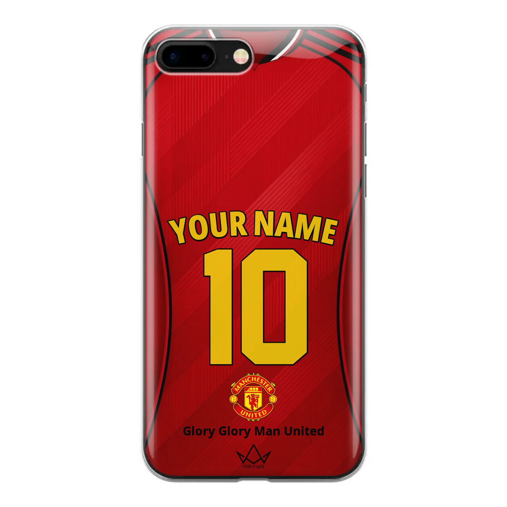Coque iPhone personnalisée Manchester United Football