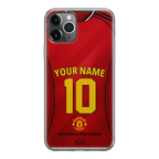 Coque iPhone personnalisée Manchester United Football